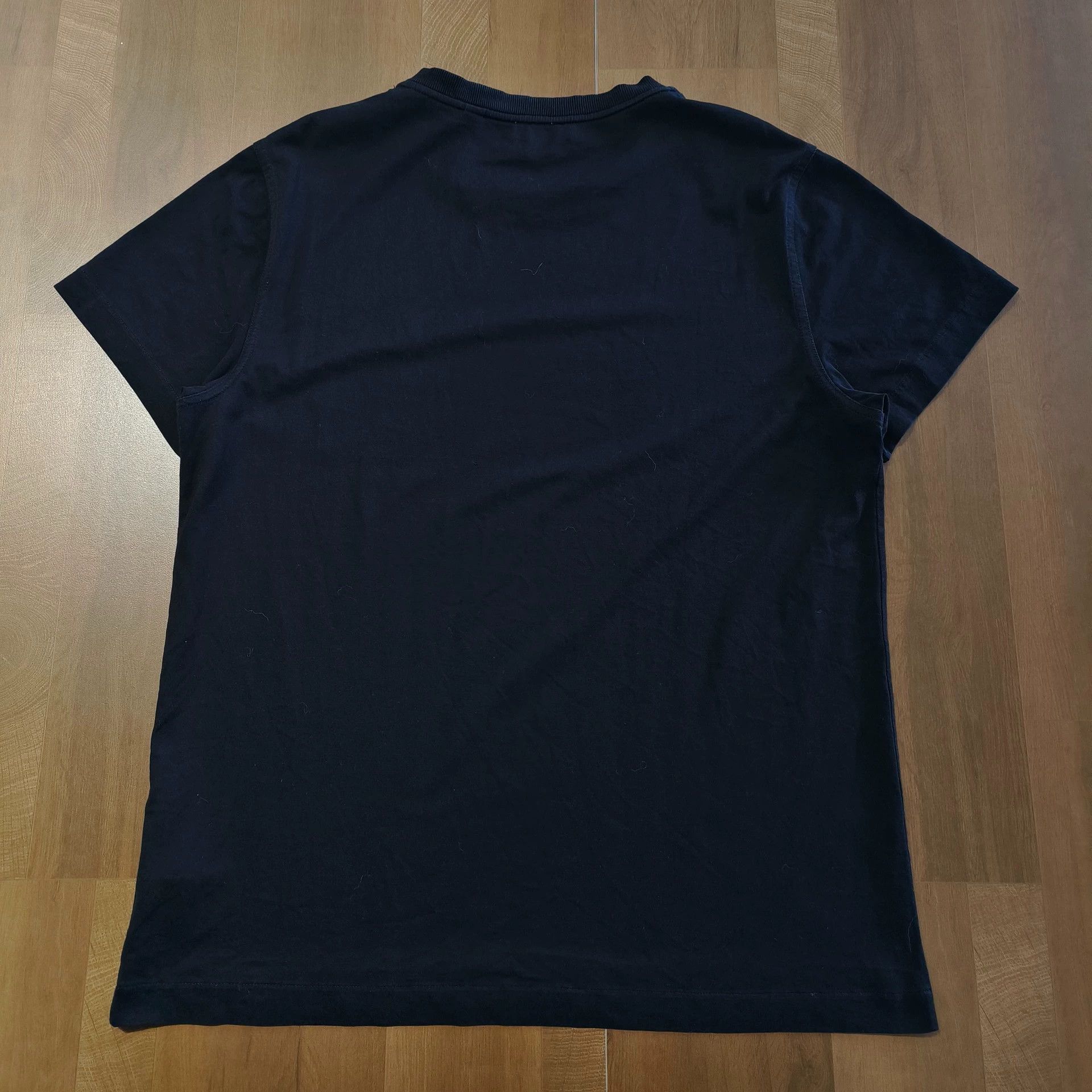 Burberry Burberry Black Embroidered Short Sleeve Tee Size US L / EU 52-54 / 3 - 2 Thumbnail