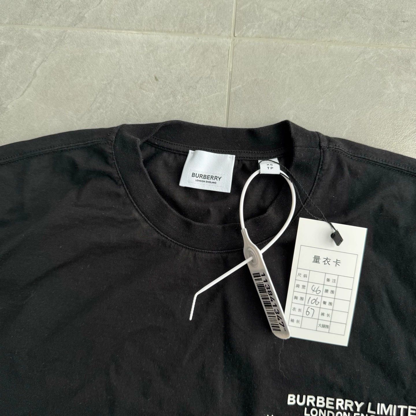 Burberry Burberry Letter Print Short Sleeve XS Size US XS / EU 42 / 0 - 4 Thumbnail