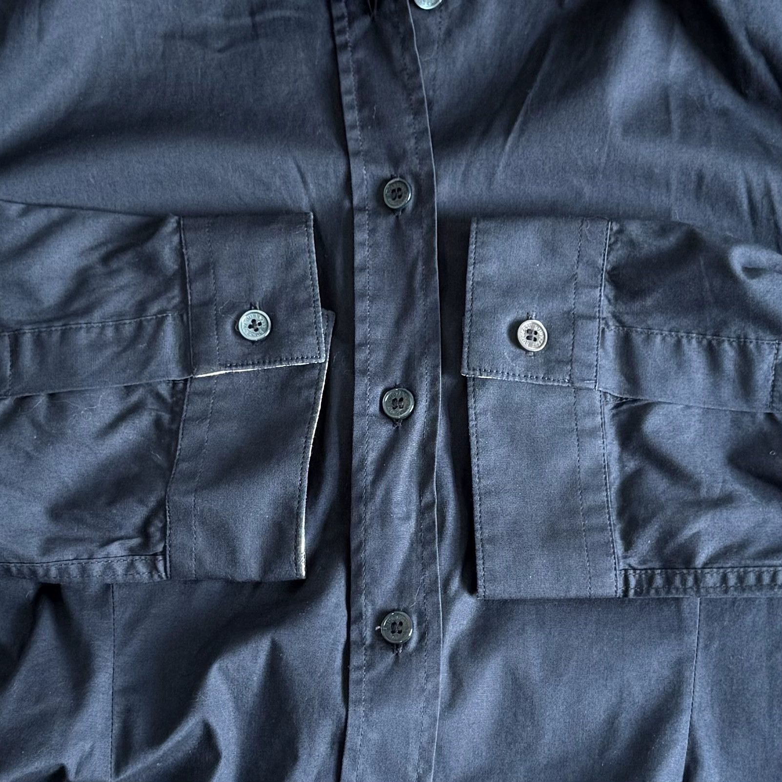 Burberry Burberry navy blue shirt M size Size US M / EU 48-50 / 2 - 5 Thumbnail