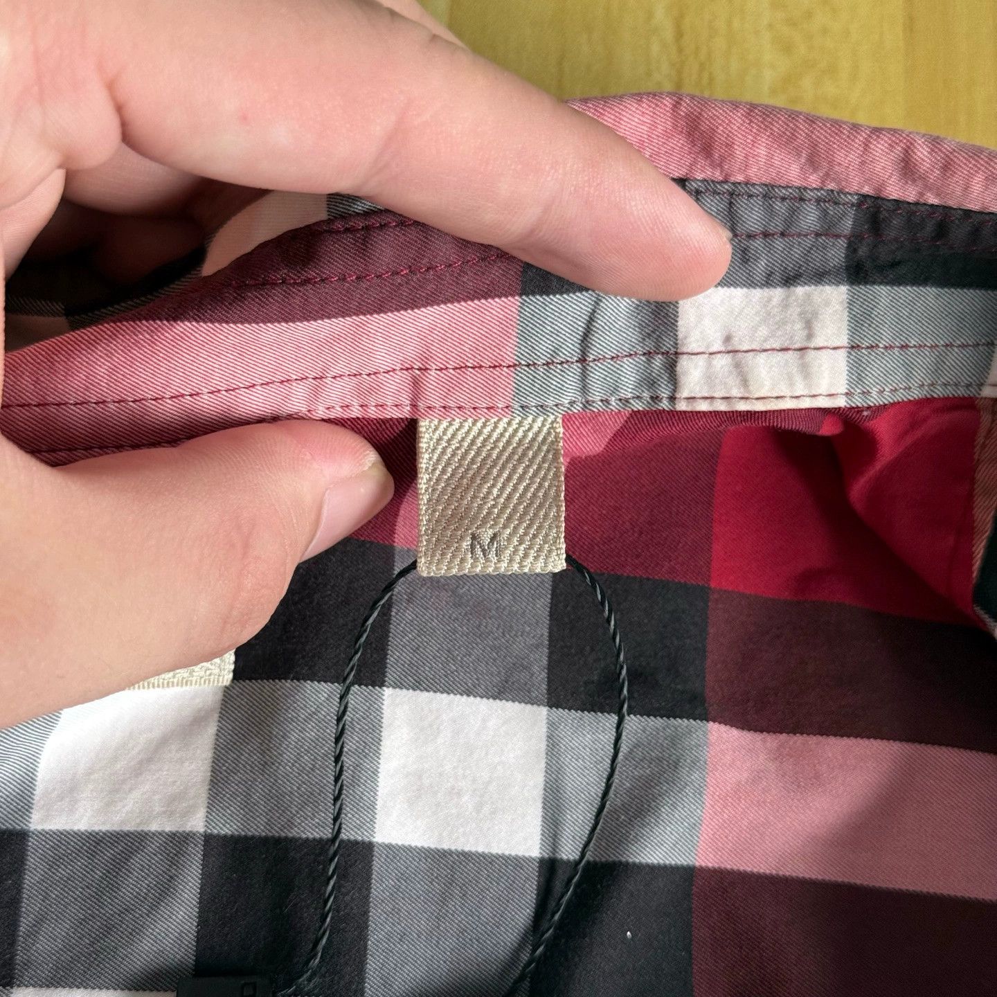 Burberry Burberry Red Check Button-Up Shirt M Size US M / EU 48-50 / 2 - 4 Thumbnail