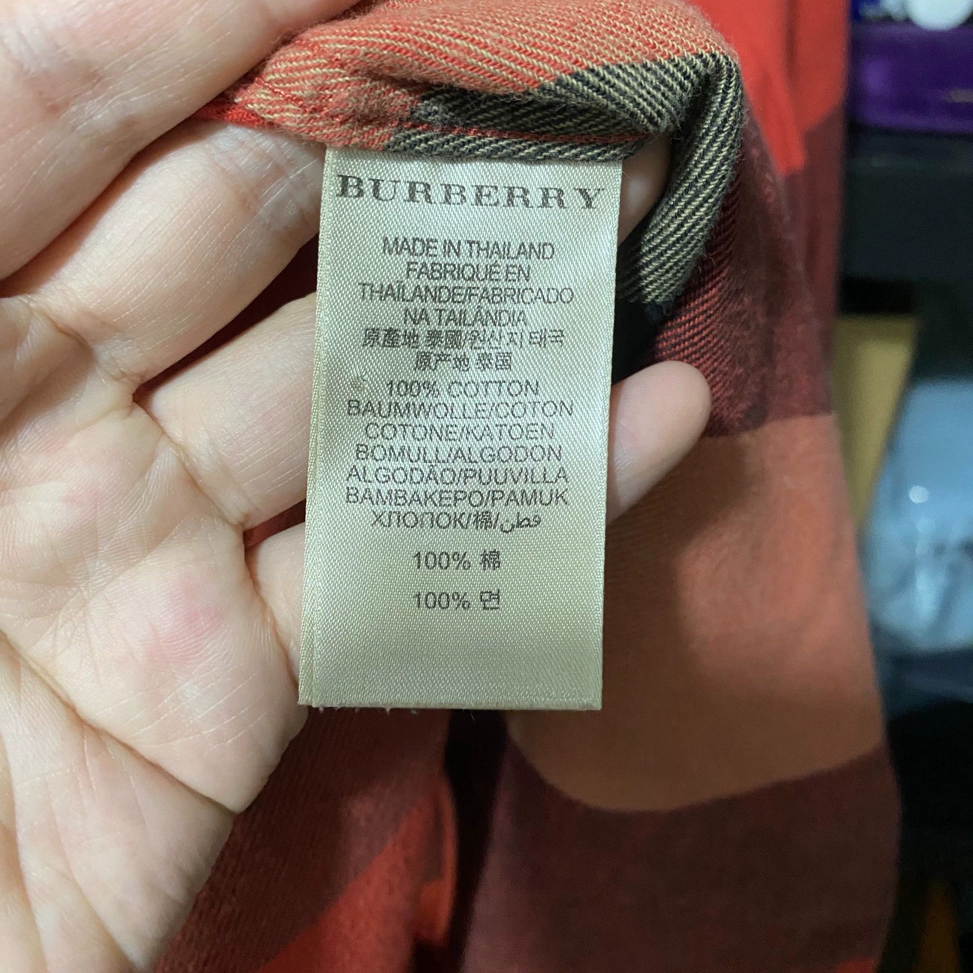 Burberry Burberry Checkered Shirt Red S Size US S / EU 44-46 / 1 - 6 Thumbnail
