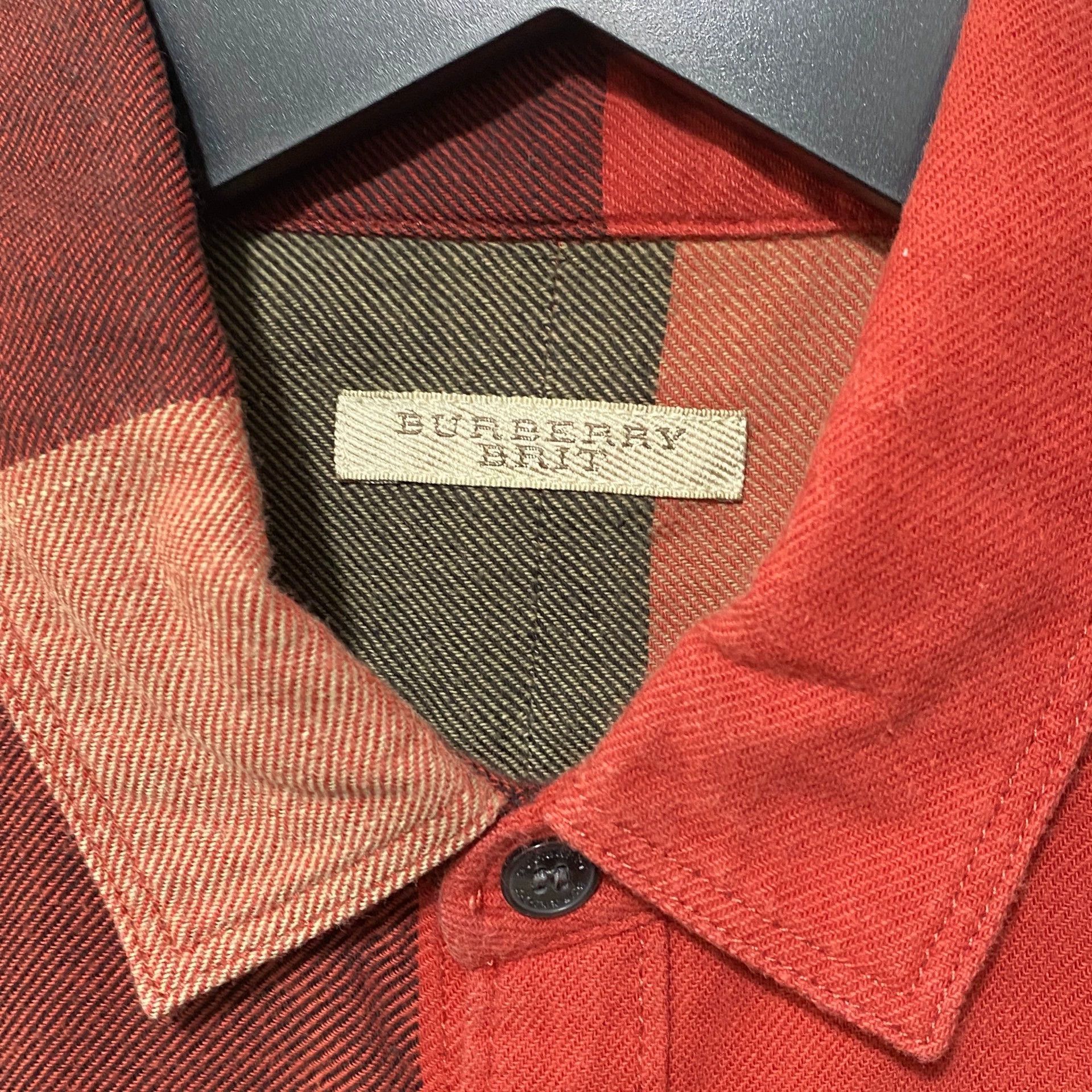 Burberry Burberry Checkered Shirt Red S Size US S / EU 44-46 / 1 - 3 Thumbnail