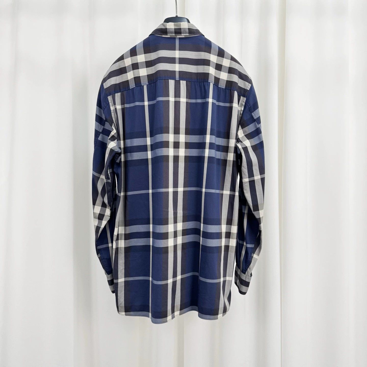 Burberry Burberry Plaid Long Sleeve Shirt Size US M / EU 48-50 / 2 - 2 Thumbnail