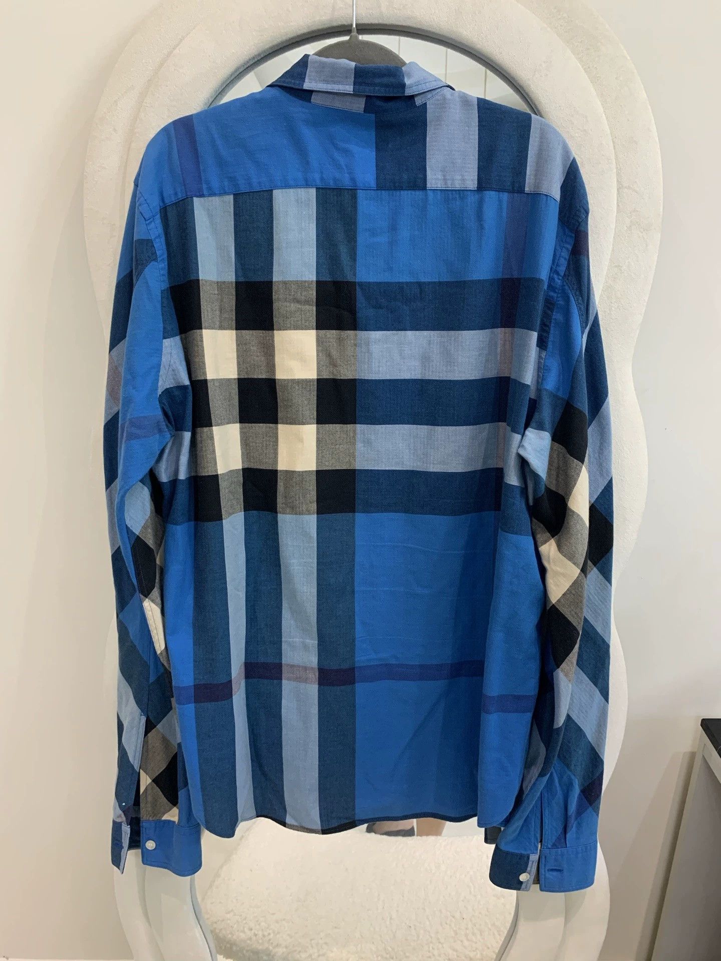 Burberry Burberry Men's Classic Plaid Long Sleeve Shirt Size US XL / EU 56 / 4 - 3 Thumbnail