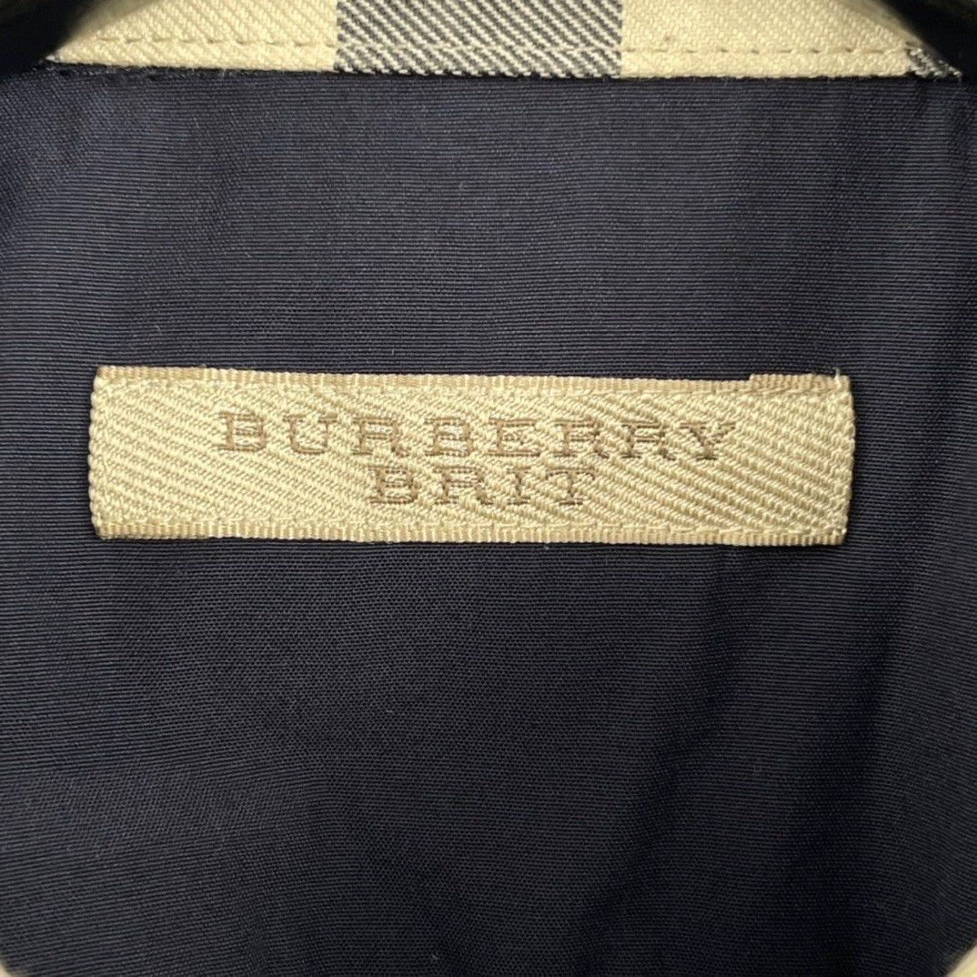 Burberry Burberry Warhorse Embroidered Check Collar Shirt Size US M / EU 48-50 / 2 - 3 Thumbnail