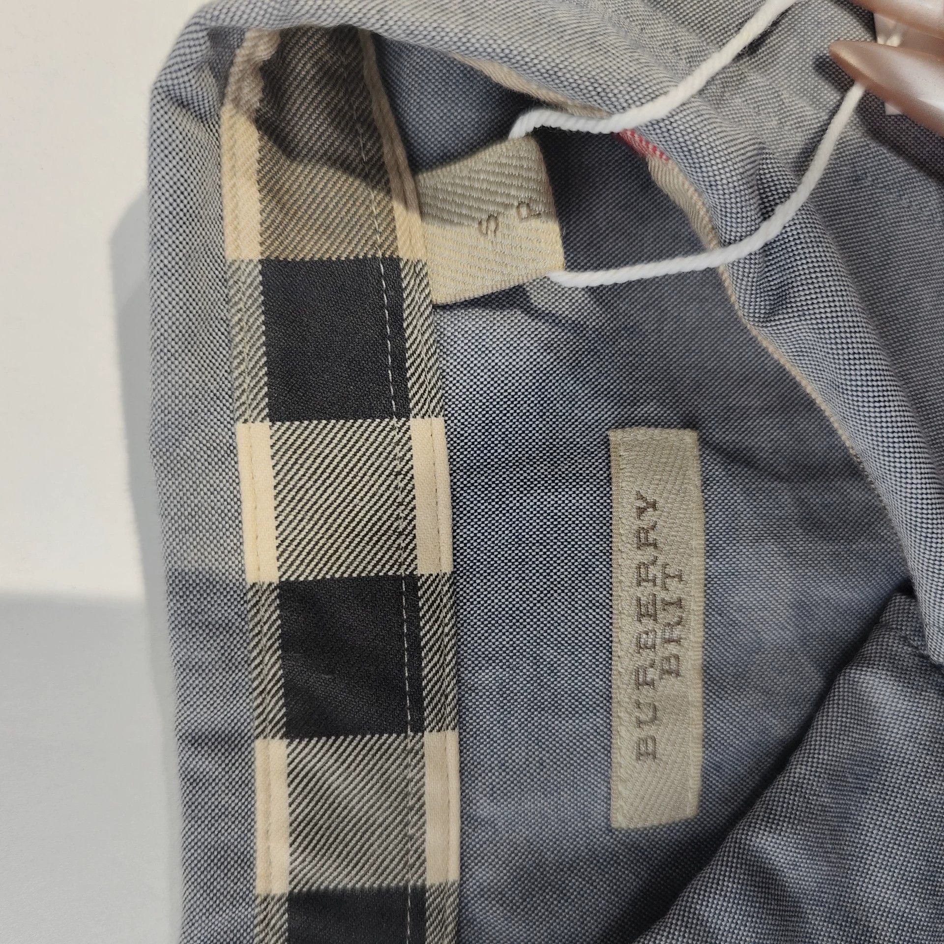 Burberry Burberry Men's Cotton Shirt S Size US S / EU 44-46 / 1 - 7 Thumbnail