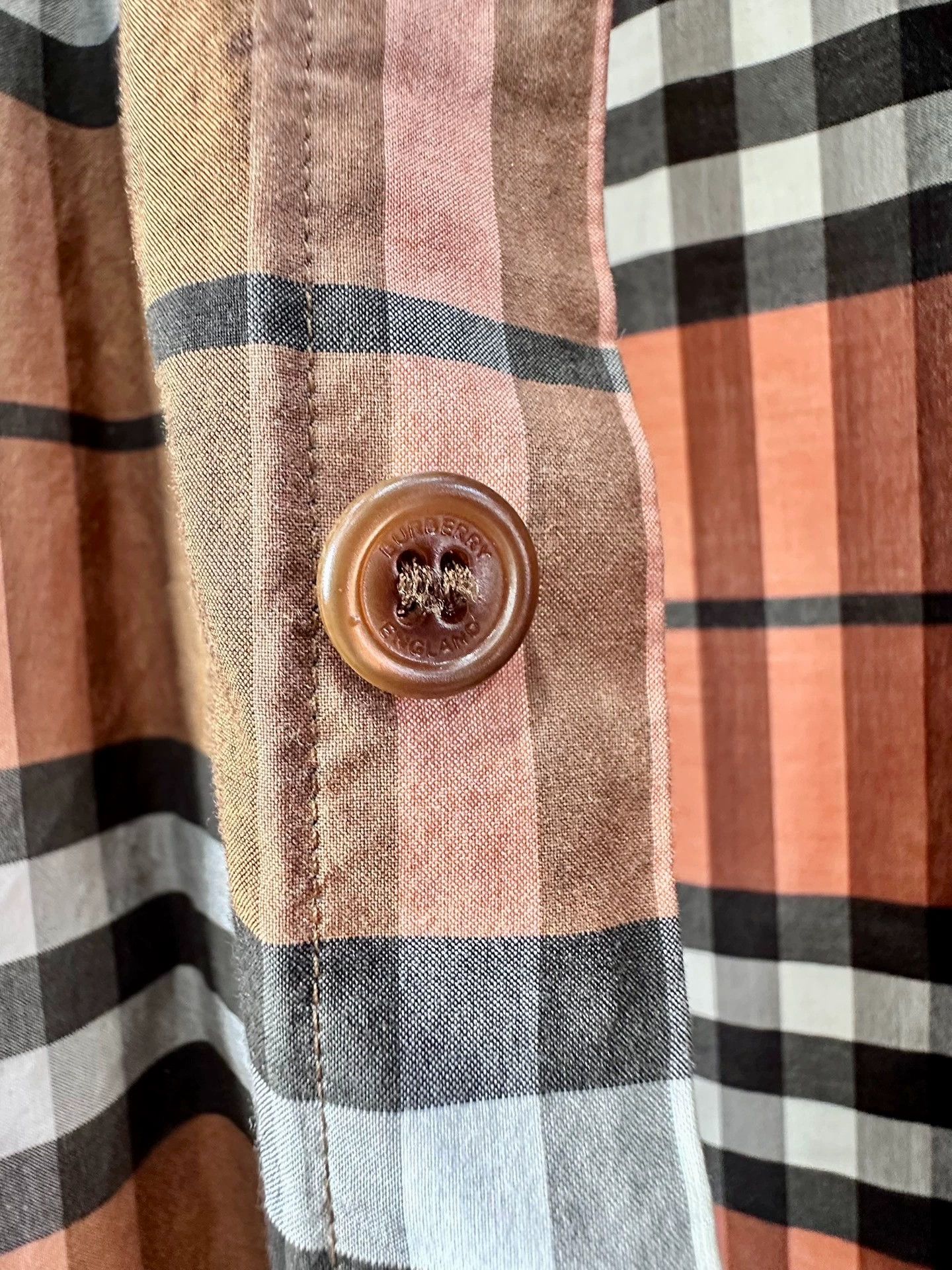 Burberry Burberry Plaid Shirt L Size Size US L / EU 52-54 / 3 - 6 Thumbnail