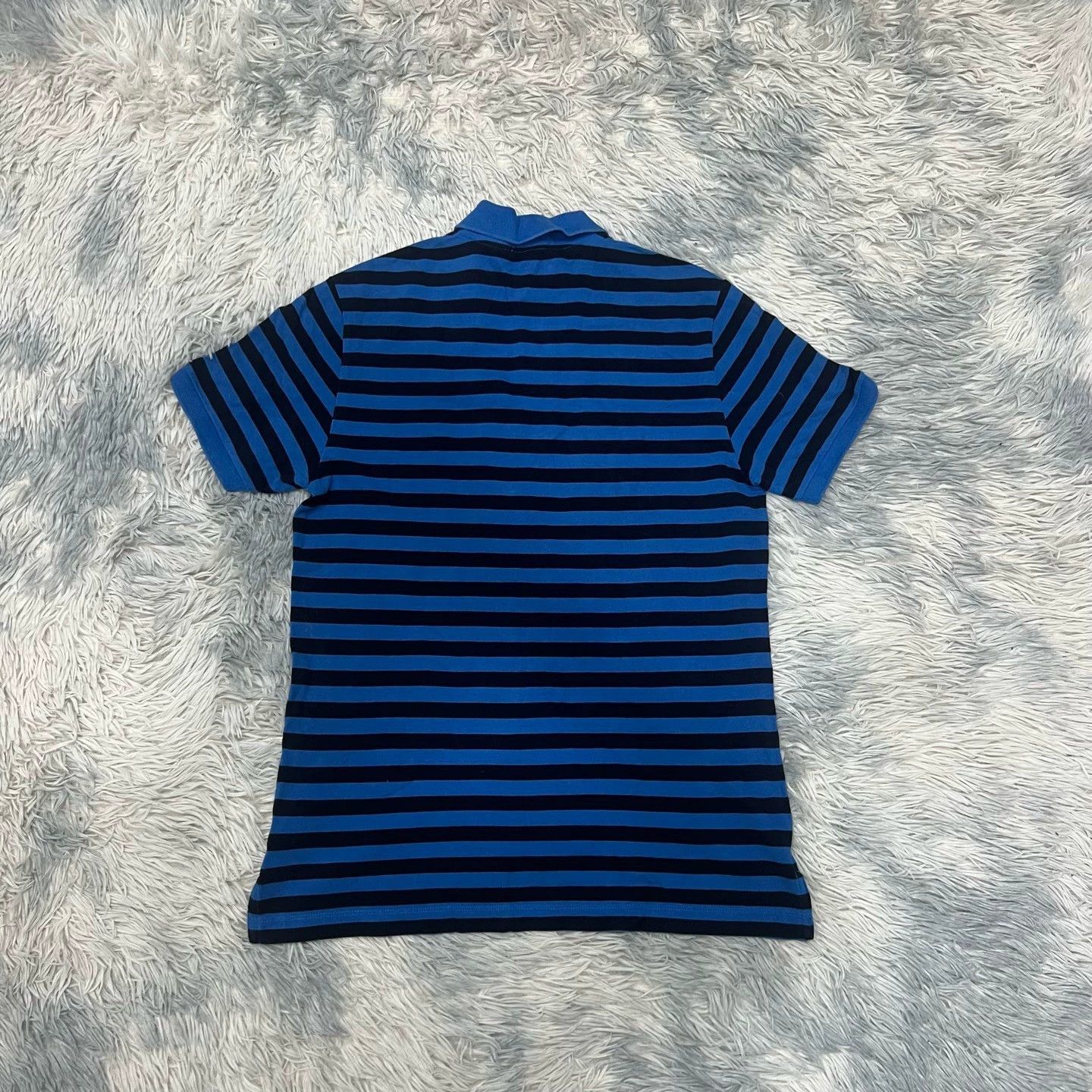 Burberry Burberry Striped Short Sleeve Polo Size US M / EU 48-50 / 2 - 2 Thumbnail