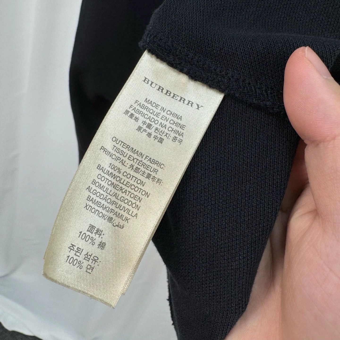 Burberry Burberry Embroidered Check Polo Size US M / EU 48-50 / 2 - 6 Thumbnail