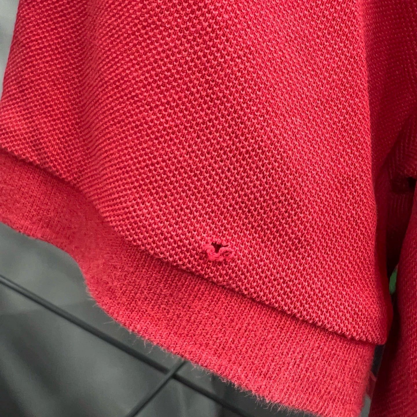 Burberry Burberry Red Equestrian Embroidered Polo Size US XS / EU 42 / 0 - 6 Thumbnail