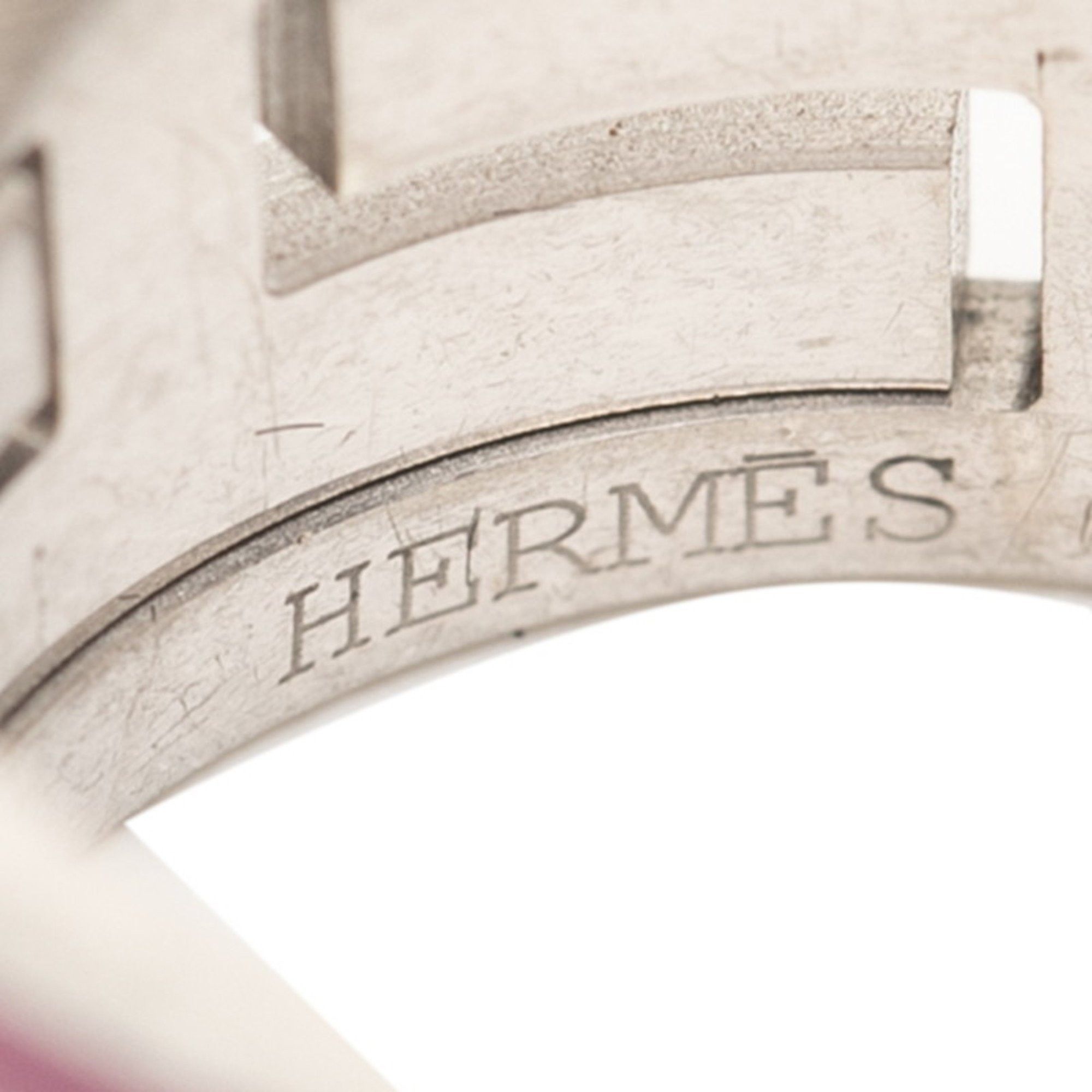 Hermes Hermes Move Ash Ring #49 SV925 Silver Women's HERMES Size ONE SIZE - 4 Thumbnail