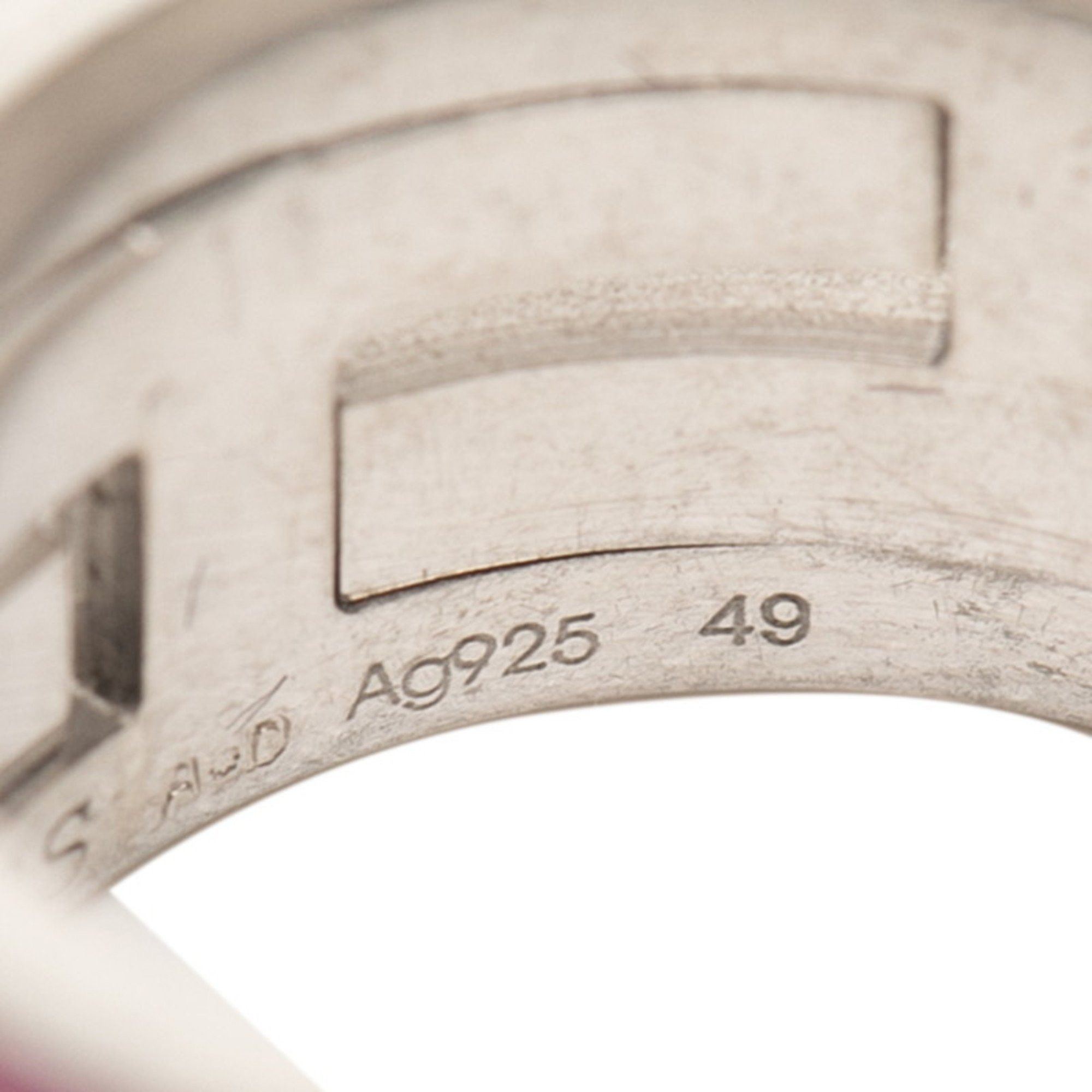 Hermes Hermes Move Ash Ring #49 SV925 Silver Women's HERMES Size ONE SIZE - 5 Thumbnail