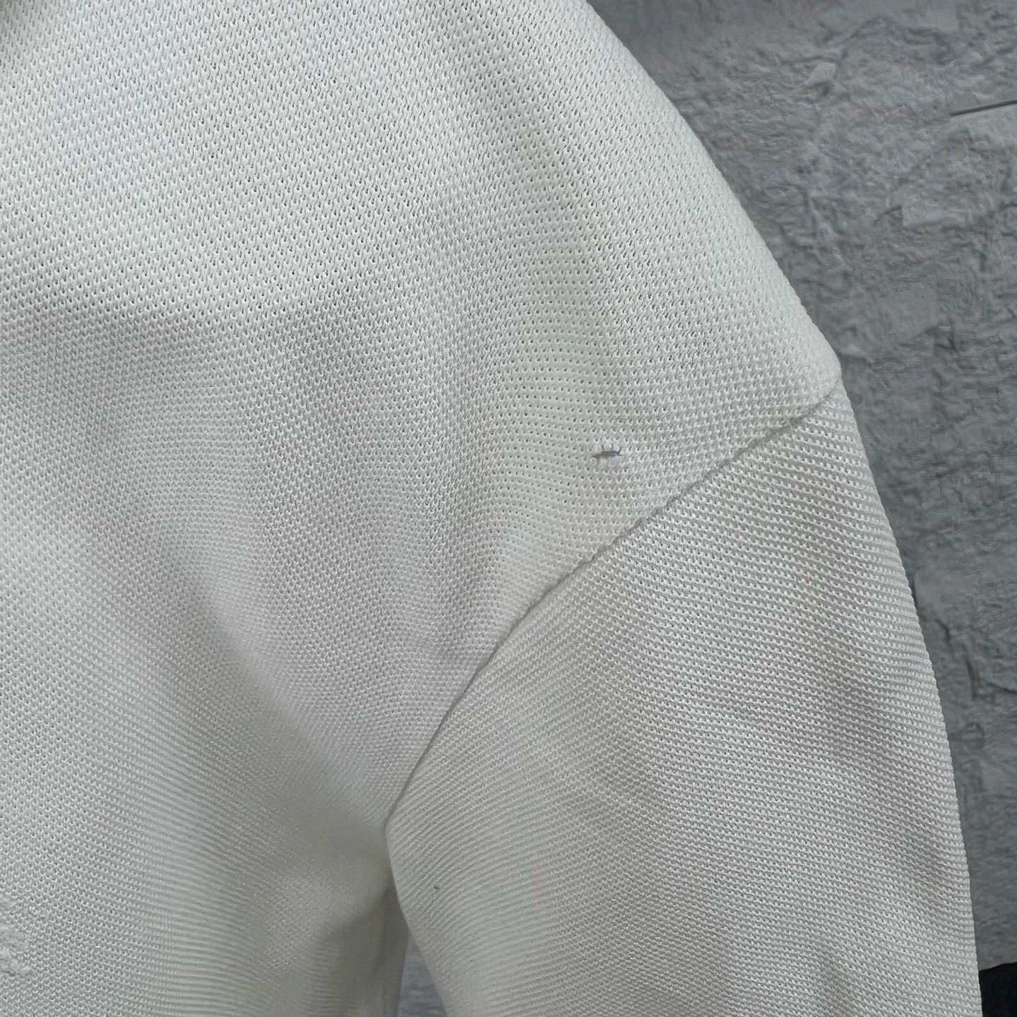 Burberry Burberry White Embroidered Logo Polo Size US XS / EU 42 / 0 - 6 Thumbnail