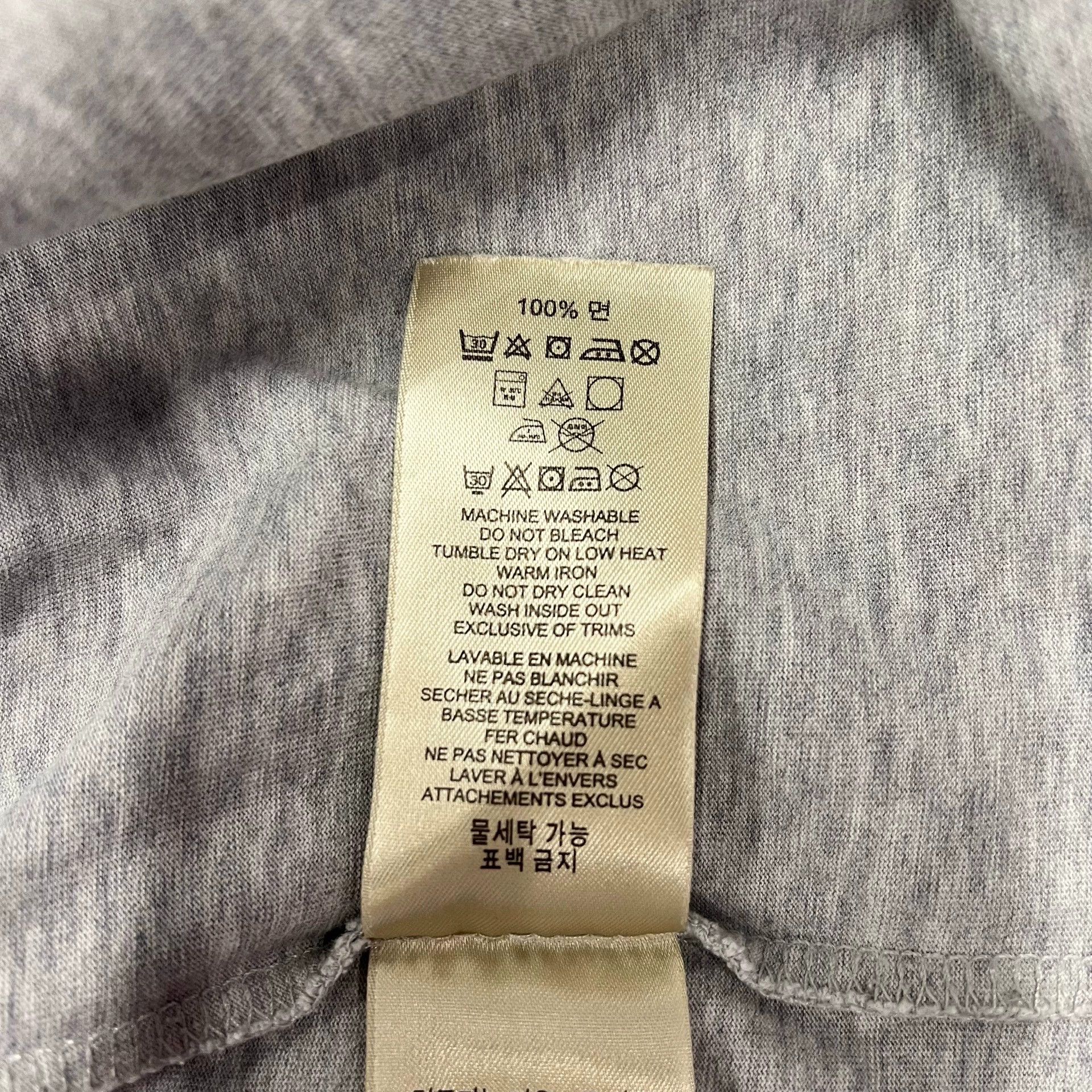 Burberry Burberry Gray Horse Embroidered T-shirt Size US S / EU 44-46 / 1 - 6 Thumbnail