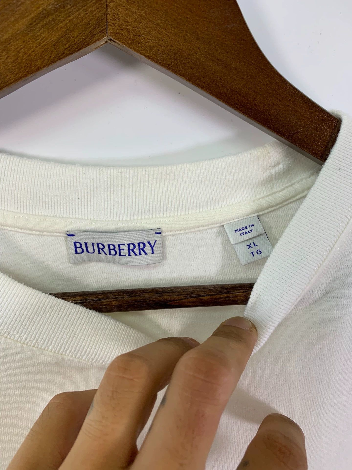 Burberry Burberry Pattern Print Short Sleeve T-shirt Size US XL / EU 56 / 4 - 3 Thumbnail