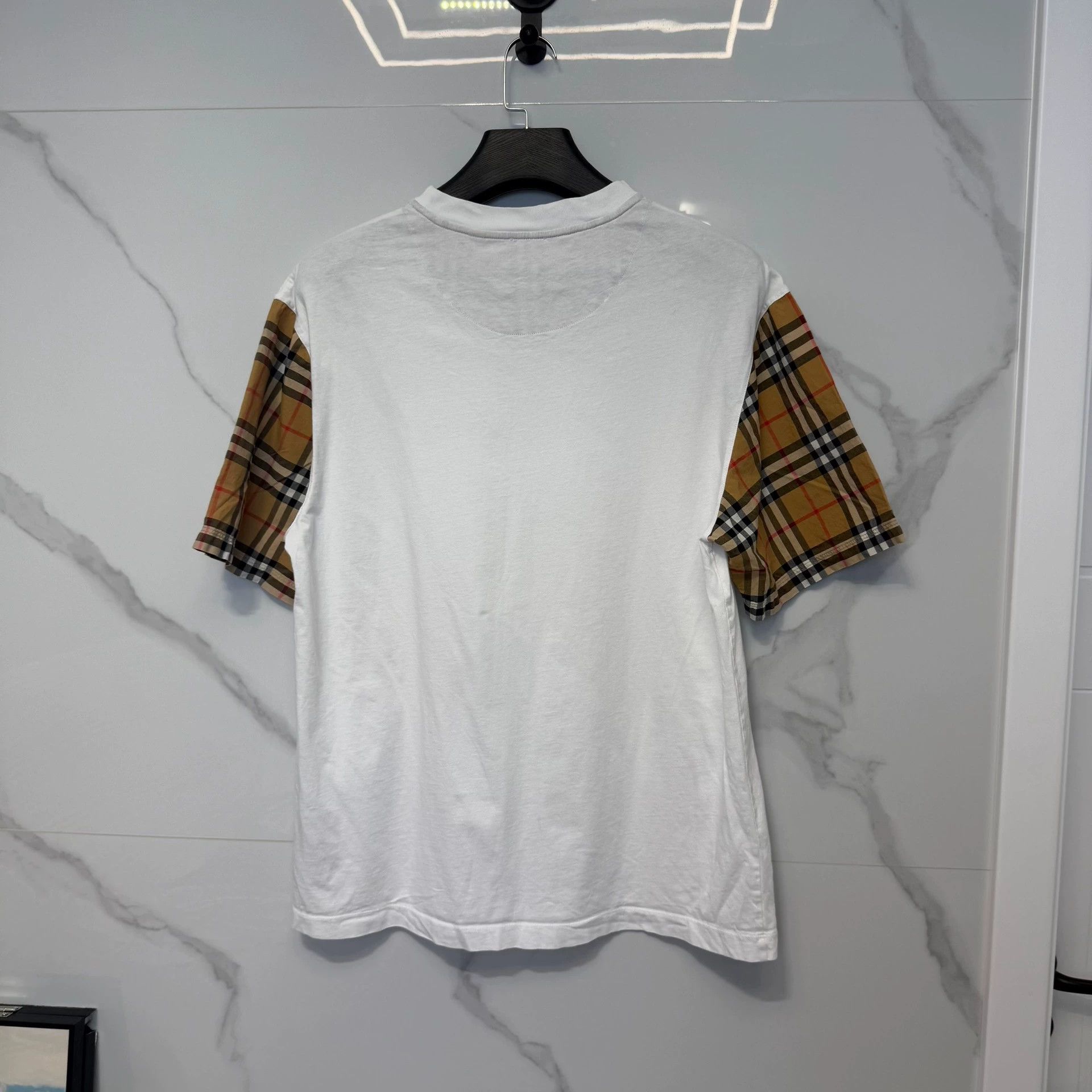 Burberry Burberry Classic Check Crewneck Short-Sleeve Top Size US L / EU 52-54 / 3 - 2 Thumbnail
