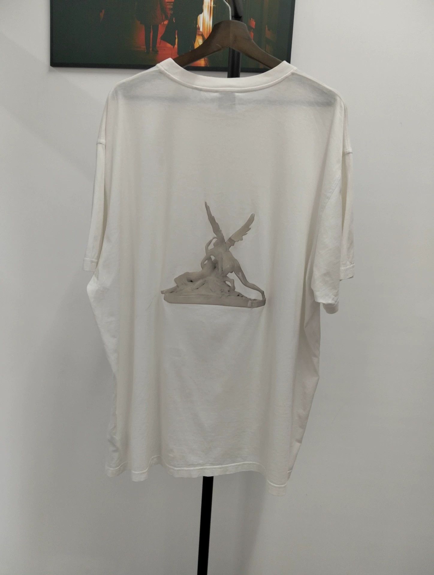 Burberry BURBERRY XXL White Graphic T-Shirt Size US XXL / EU 58 / 5 - 5 Thumbnail