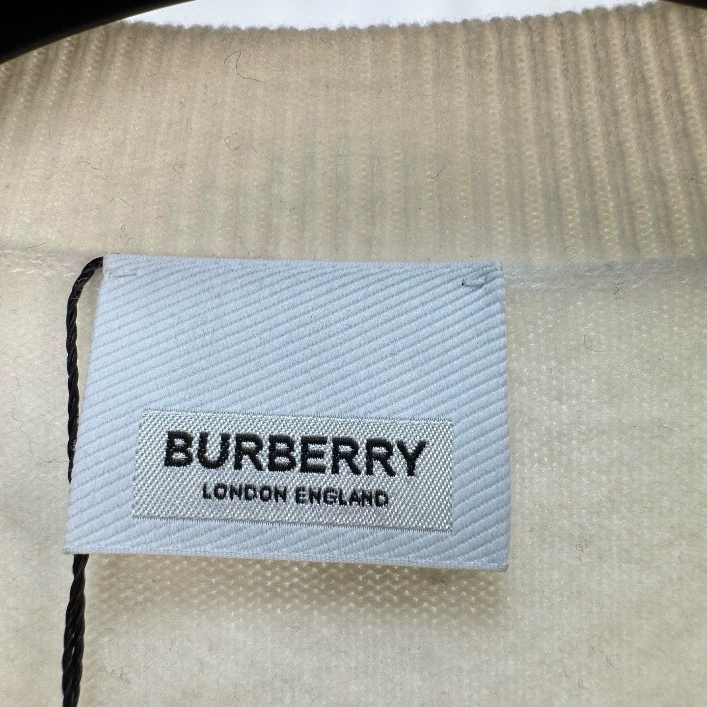 Burberry Burberry Flocked Logo Cashmere Sweater Size US XXS / EU 40 - 5 Thumbnail