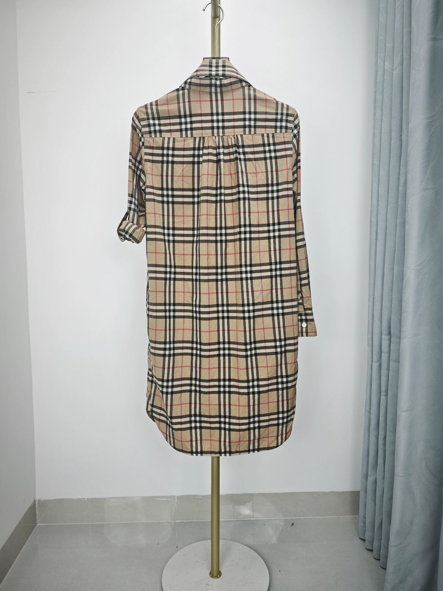 Burberry Burberry Classic Check Shirt Dress Size US XS / EU 42 / 0 - 6 Thumbnail