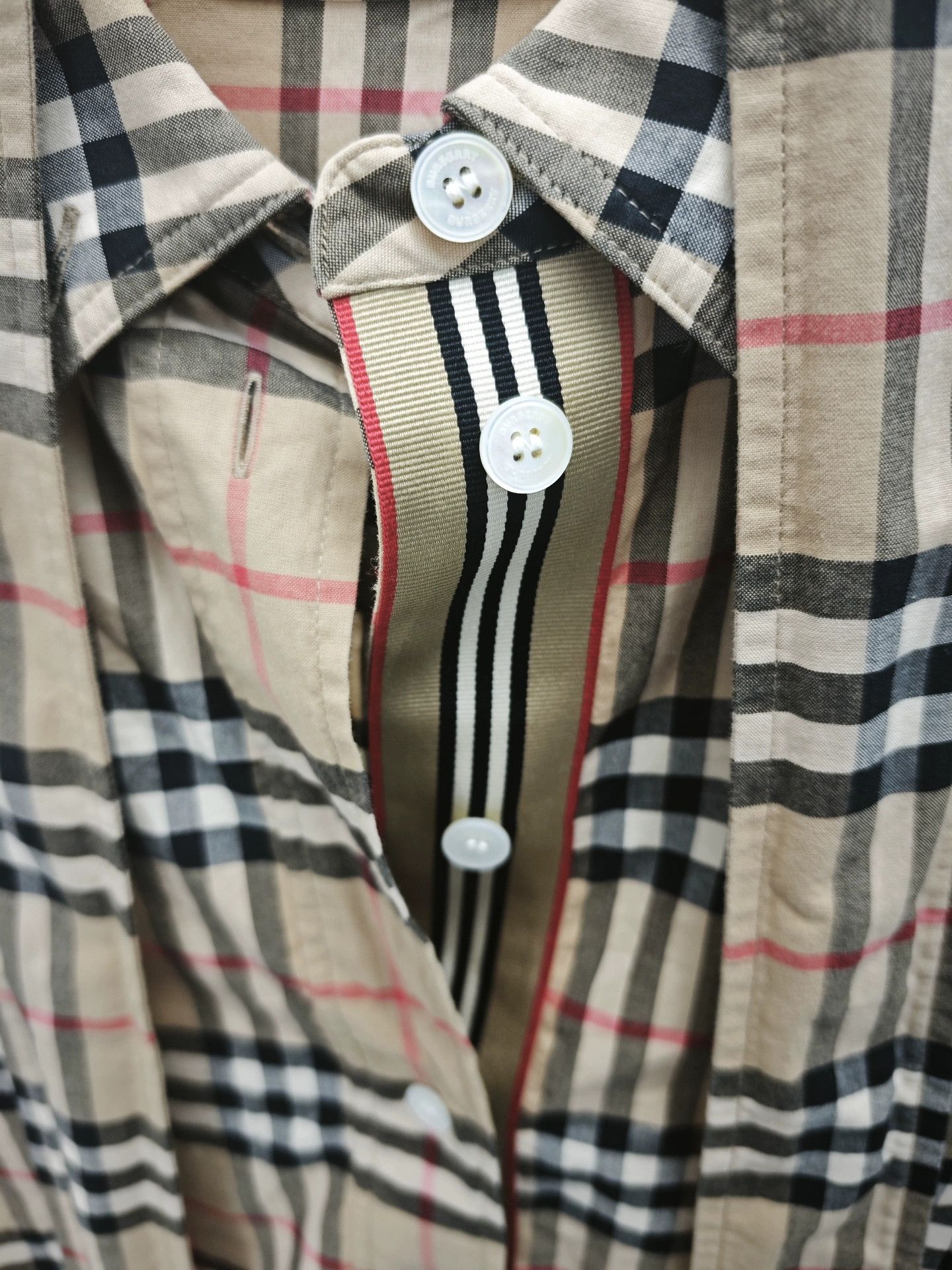 Burberry Burberry Classic Check Shirt Dress Size US XS / EU 42 / 0 - 2 Thumbnail