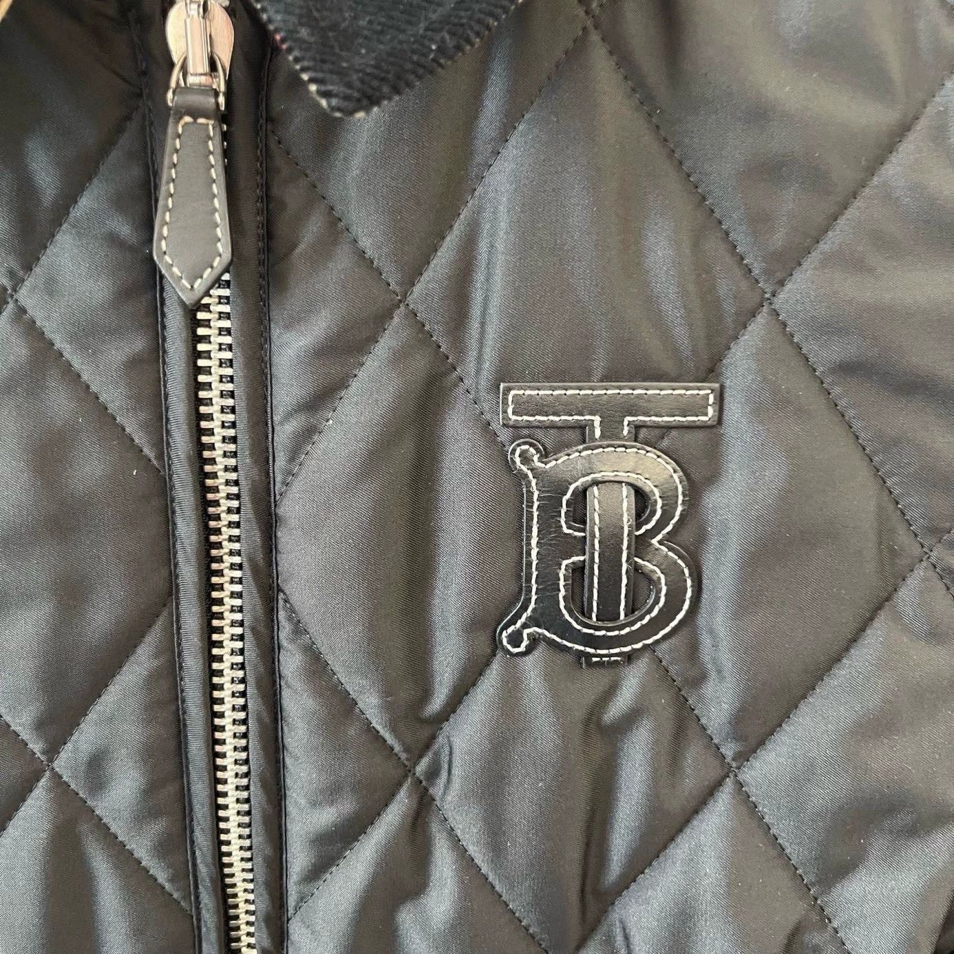 Burberry Burberry Quilted Black Cotton Coat XS Size US XS / EU 42 / 0 - 3 Thumbnail