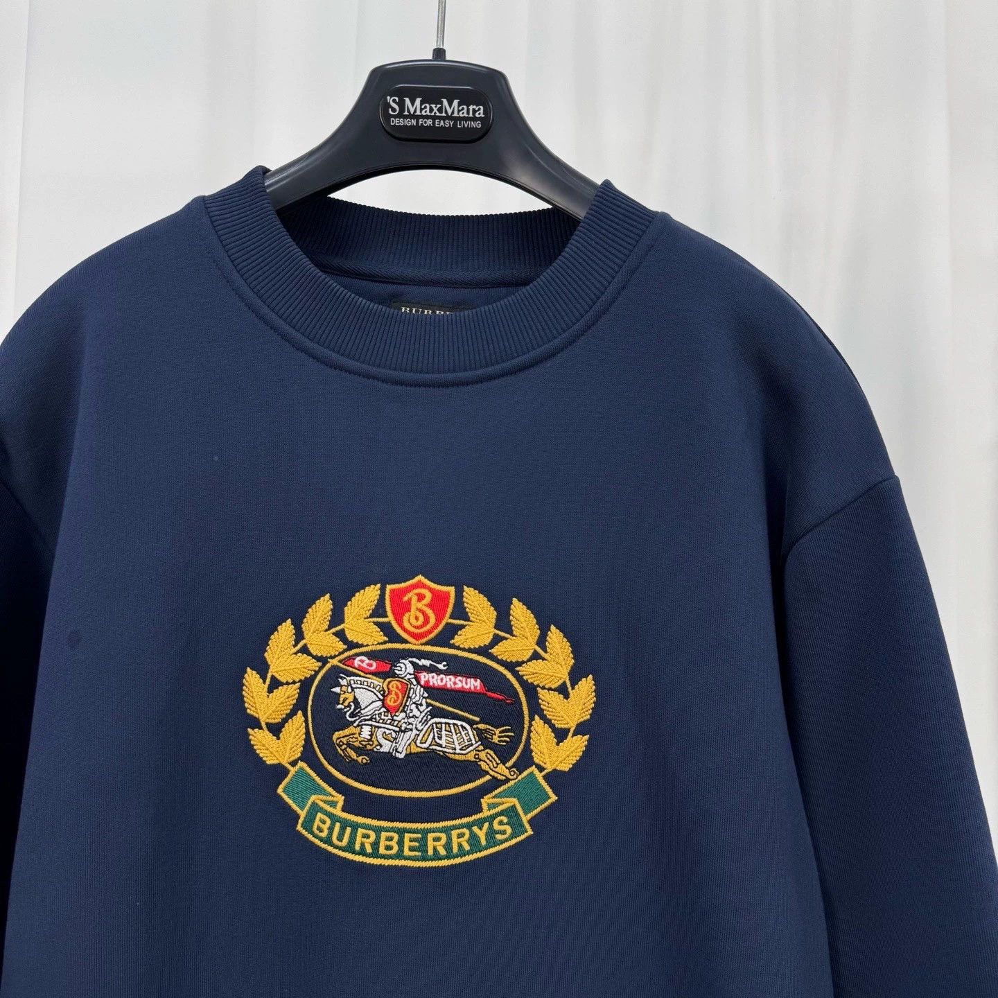 Burberry Burberry Embroidered Knight Letter Sweatshirt Size US S / EU 44-46 / 1 - 3 Thumbnail