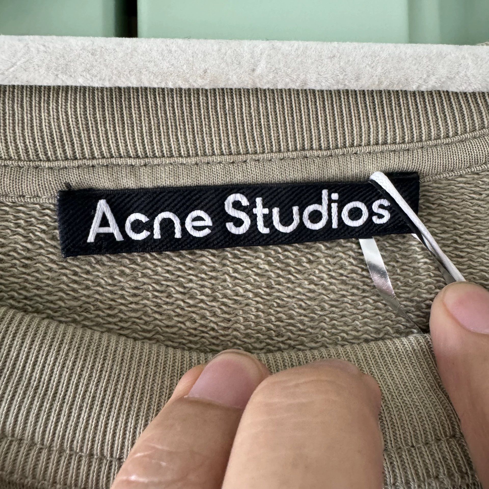 Acne Studios Acne Studios Classic Smiley Cotton Sweatshirt Size US S / EU 44-46 / 1 - 3 Thumbnail