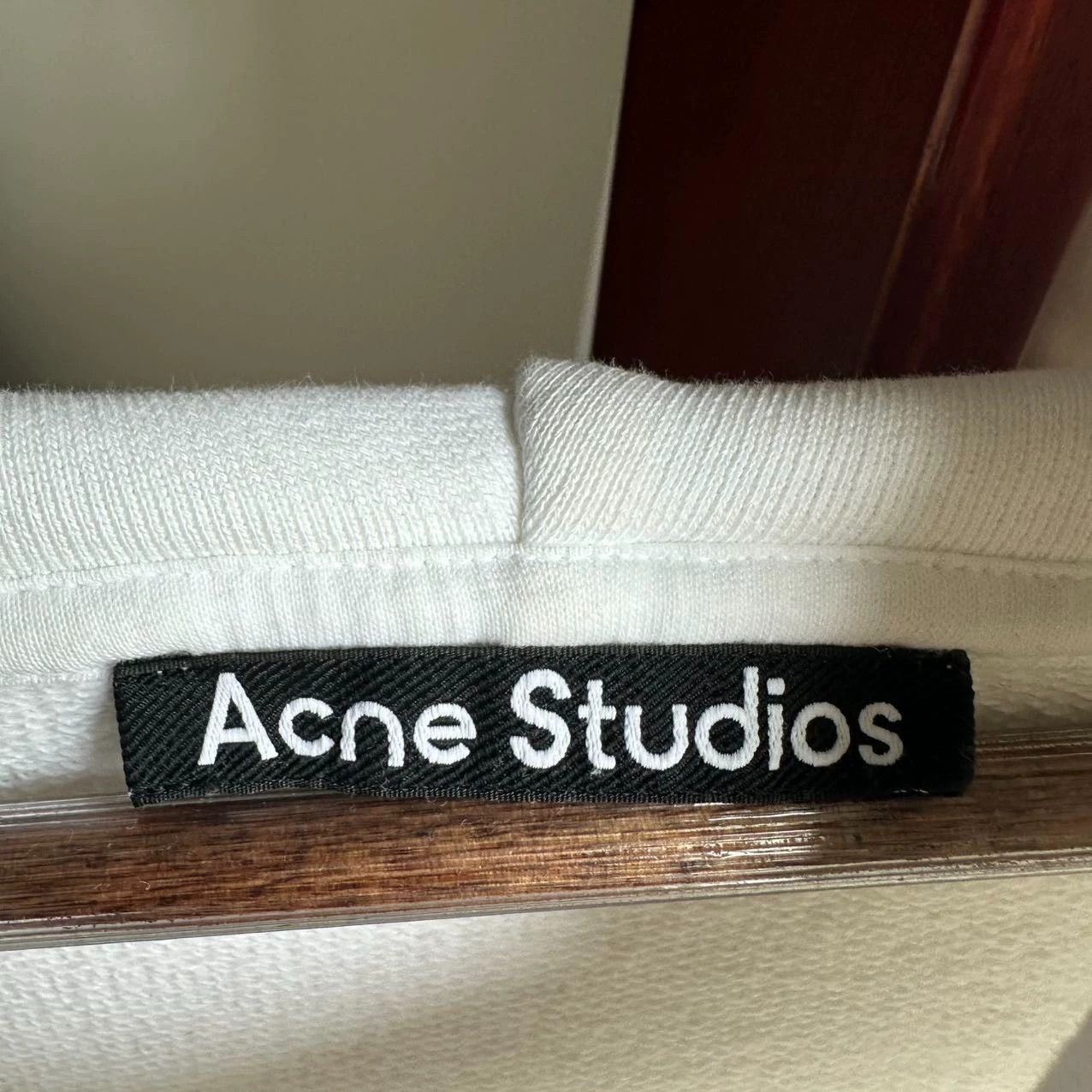 Acne Studios Acne Studios White Hoodie L Size US L / EU 52-54 / 3 - 4 Thumbnail