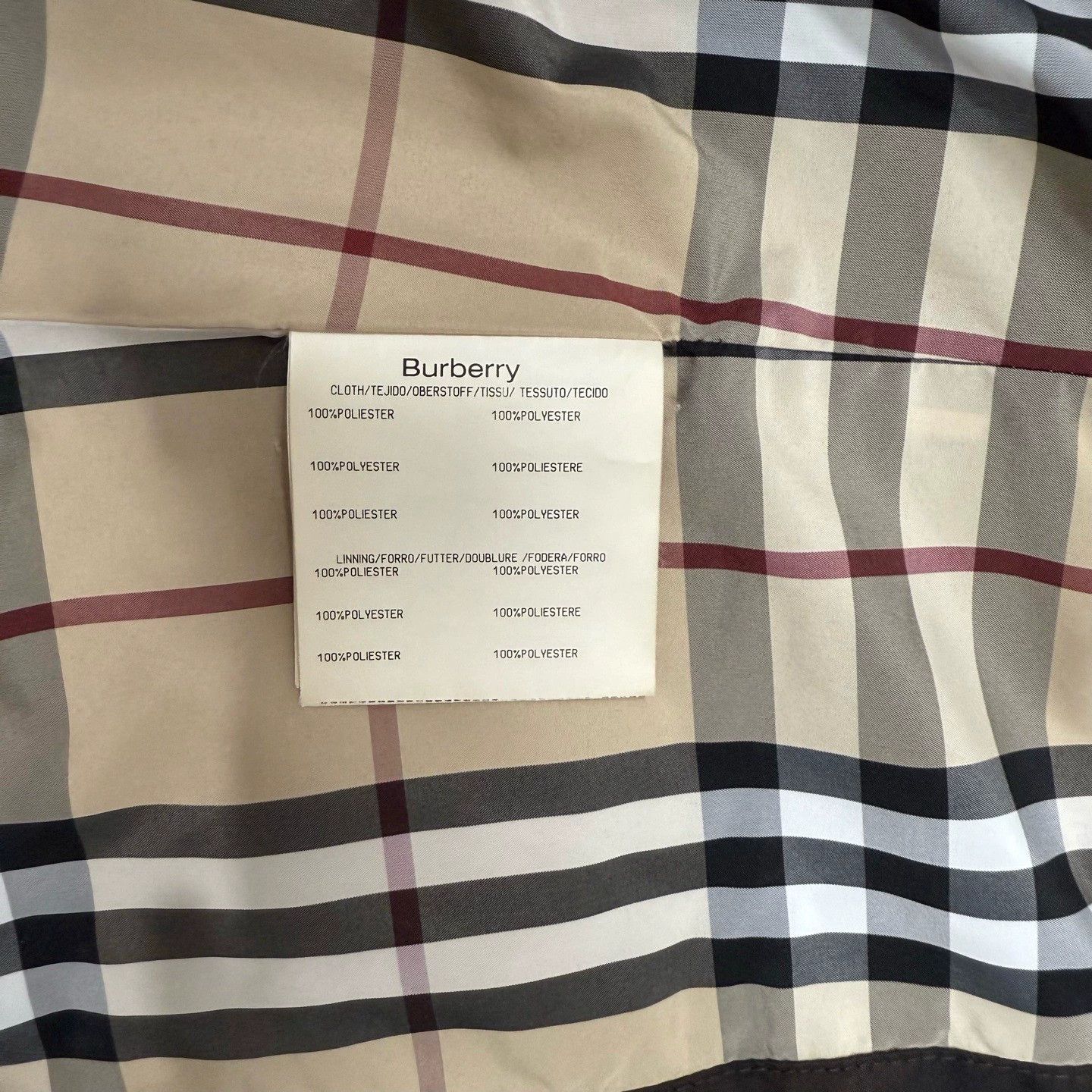 Burberry Burberry Quilted Inner Check Jacket Size US XL / EU 56 / 4 - 4 Thumbnail