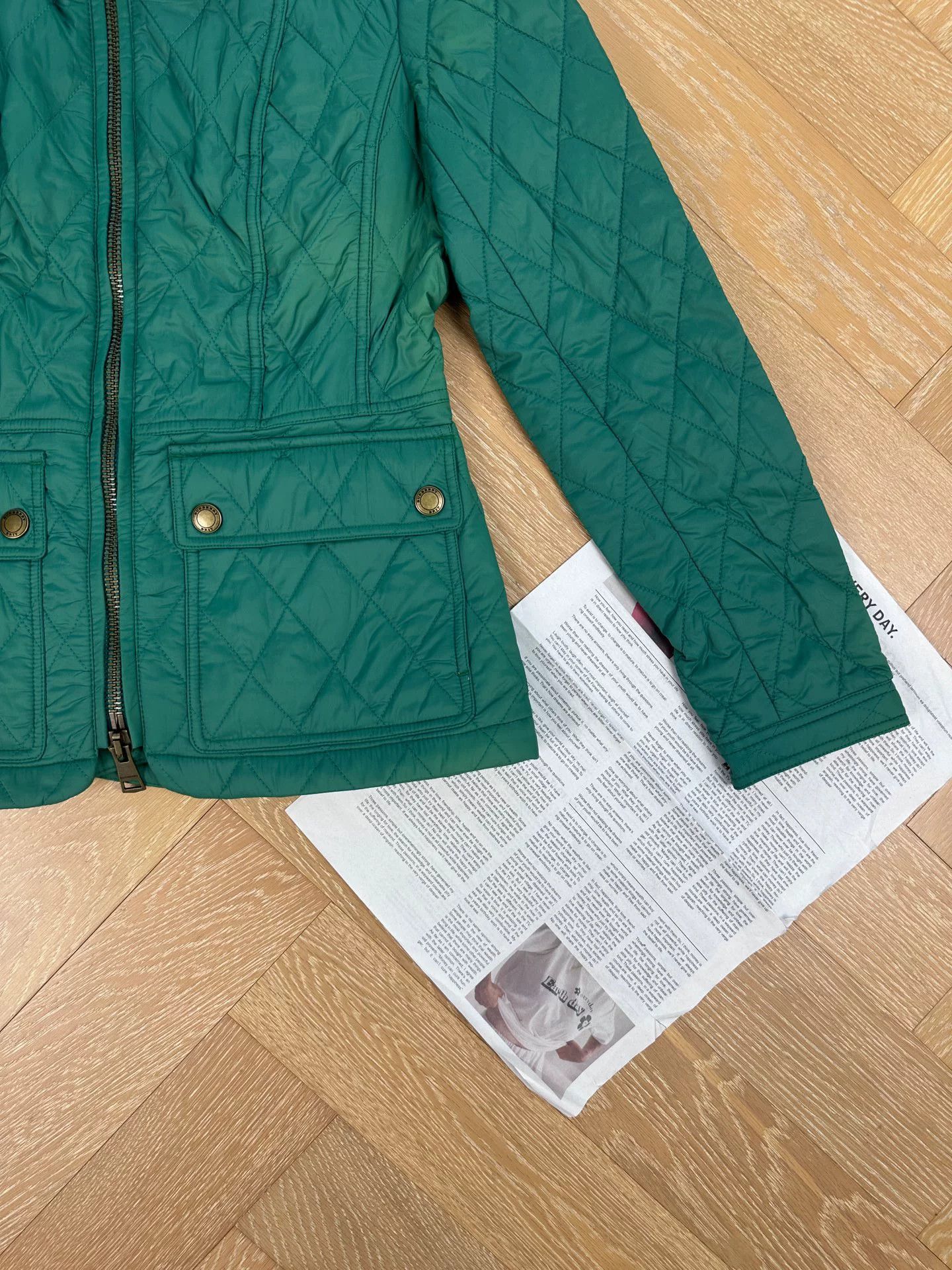 Burberry Burberry Classic Quilted Cotton Jacket Size US S / EU 44-46 / 1 - 3 Thumbnail