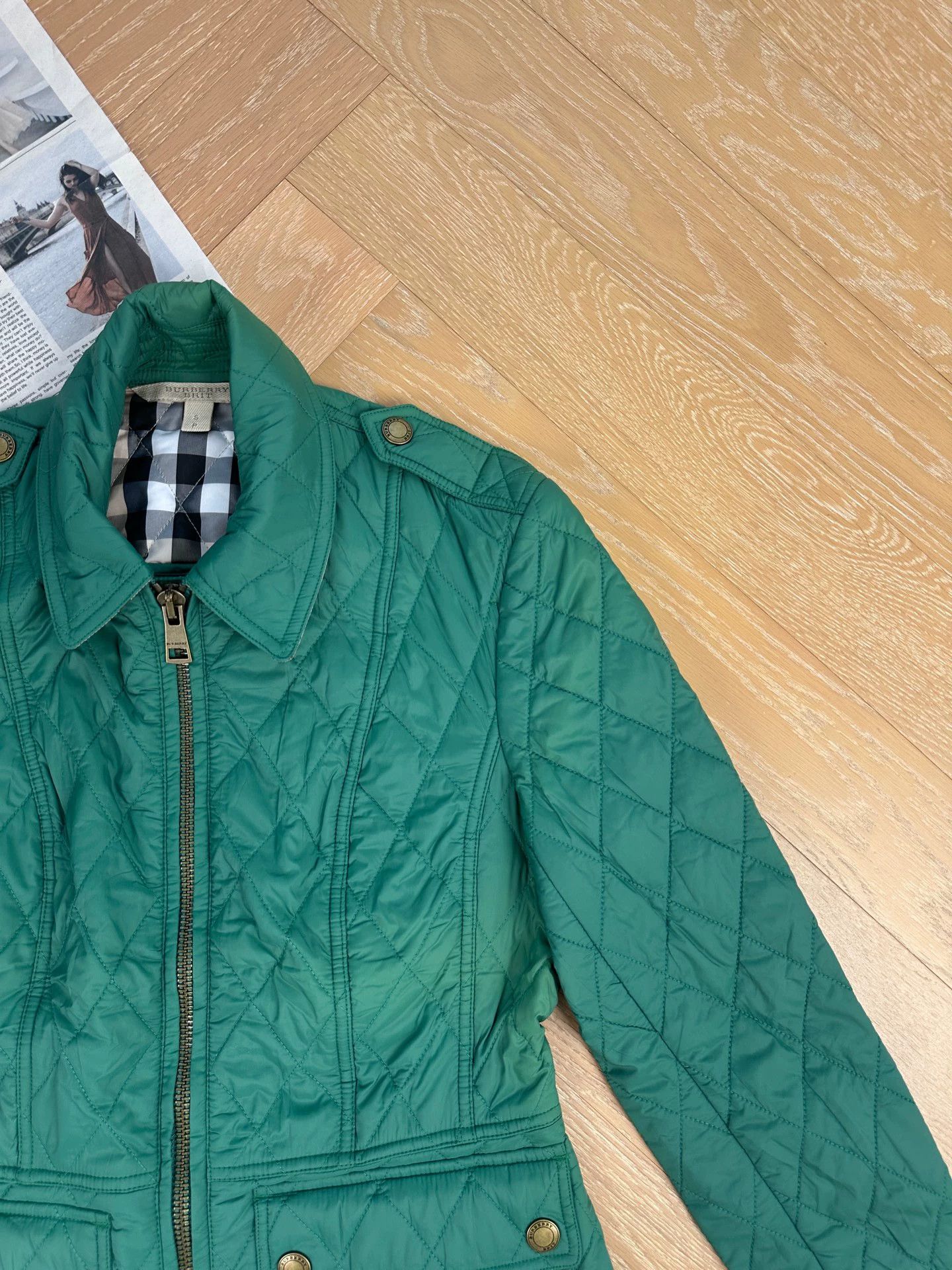 Burberry Burberry Classic Quilted Cotton Jacket Size US S / EU 44-46 / 1 - 5 Thumbnail
