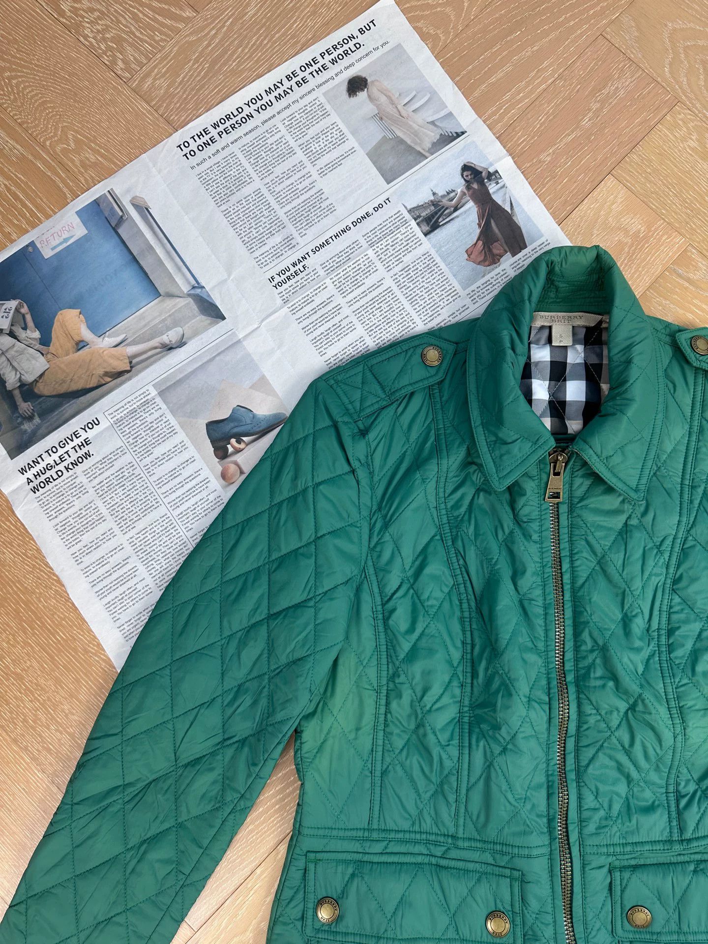 Burberry Burberry Classic Quilted Cotton Jacket Size US S / EU 44-46 / 1 - 6 Thumbnail