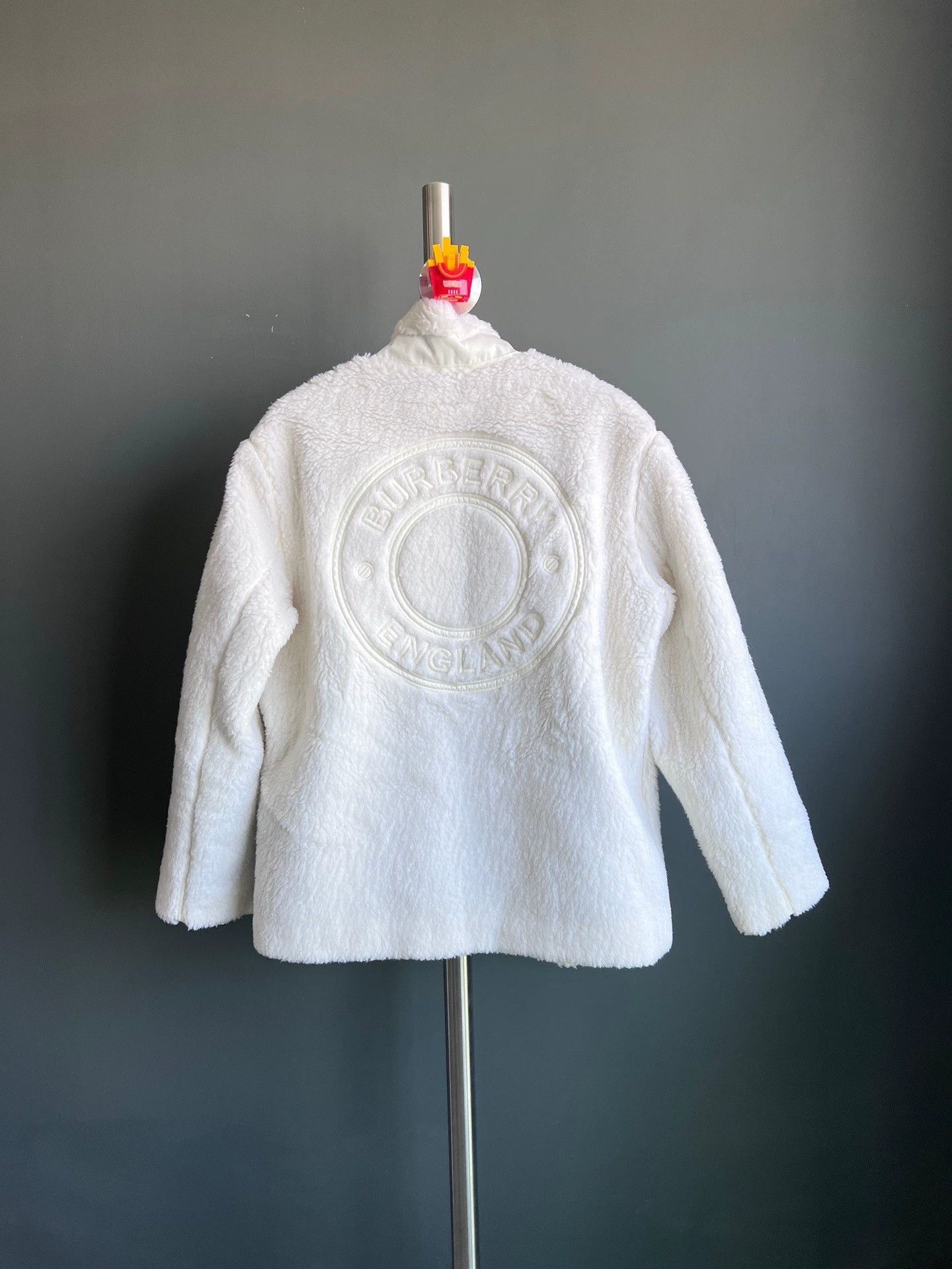 Burberry Burberry Embroidered Teddy Lamb Fur Coat Size US S / EU 44-46 / 1 - 2 Thumbnail