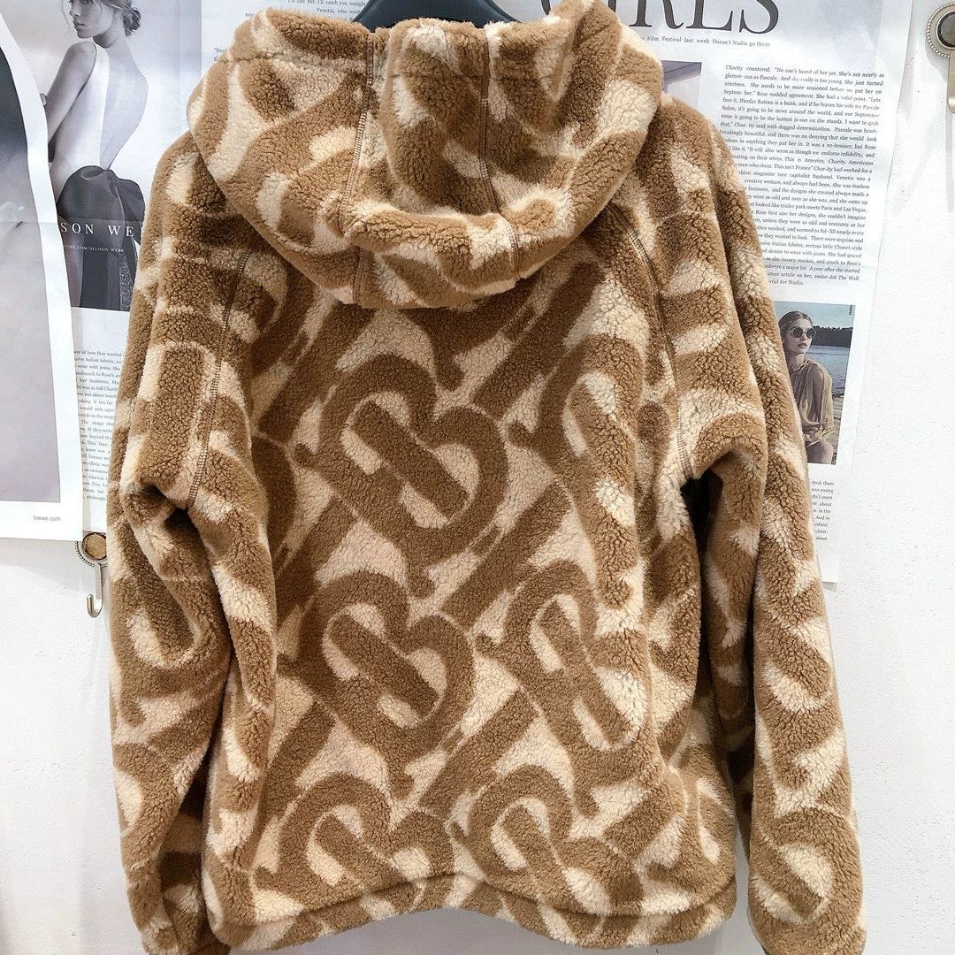 Burberry Burberry Logo Fleece Hooded Jacket Size US L / EU 52-54 / 3 - 4 Thumbnail