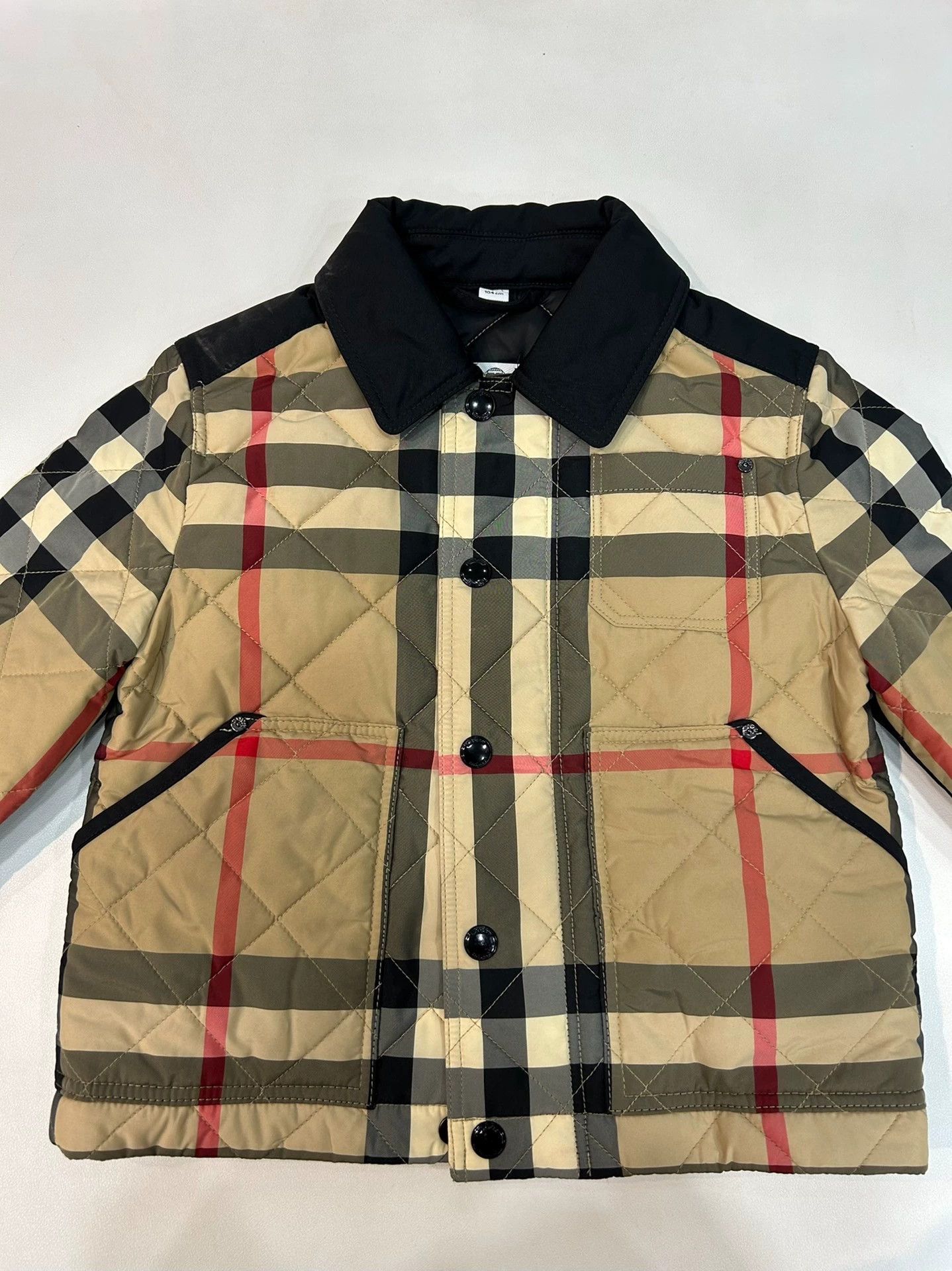 Burberry Burberry Kids Classic Check Cotton Coat Size US XXS / EU 40 - 2 Thumbnail