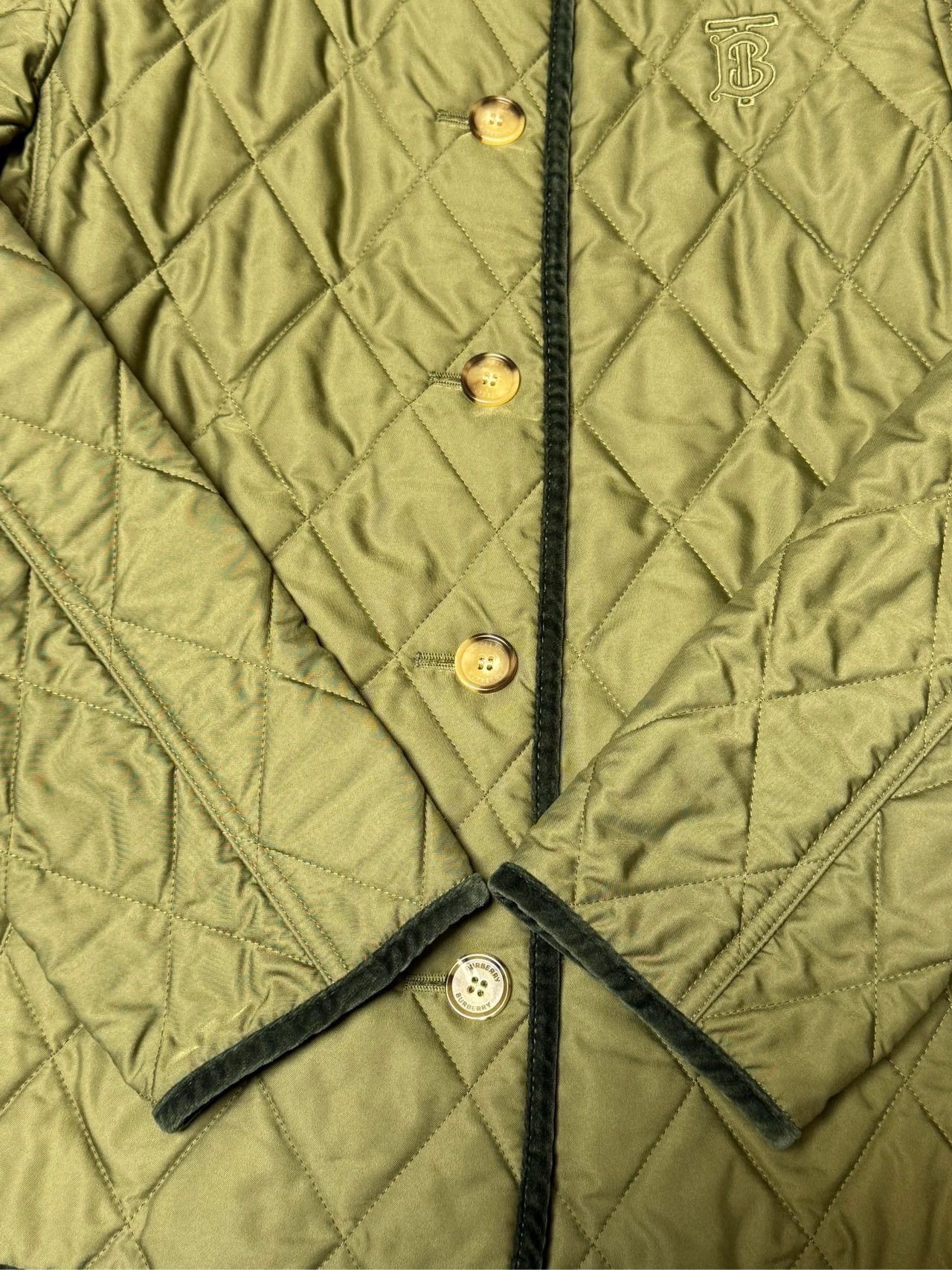 Burberry Burberry Quilted Check Jacket Green Size US M / EU 48-50 / 2 - 6 Thumbnail