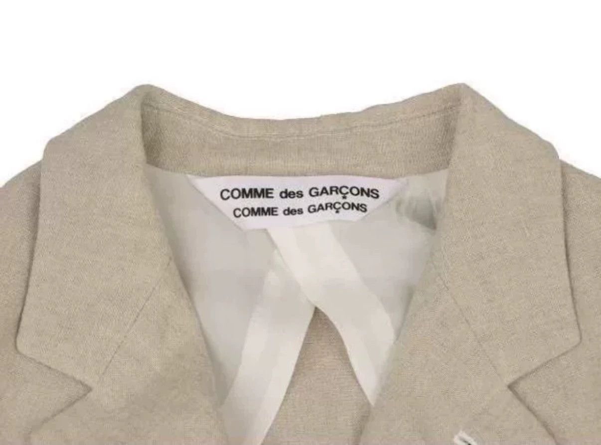 Comme des Garcons Comme des Garcons Linen Blazer Jacket Size US M / EU 48-50 / 2 - 5 Thumbnail
