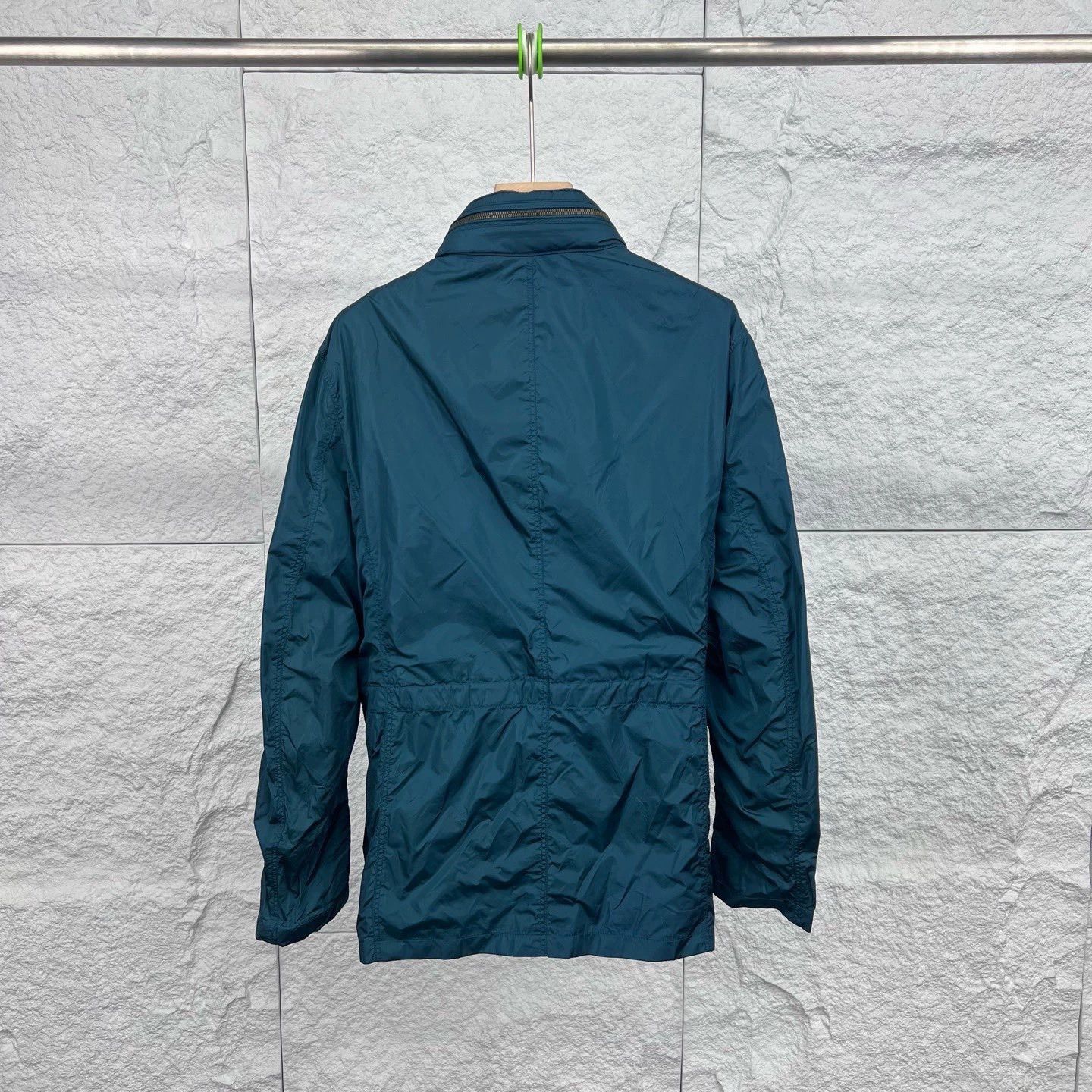 Burberry Burberry Blue-Green Classic Trench Coat Size US XL / EU 56 / 4 - 2 Thumbnail