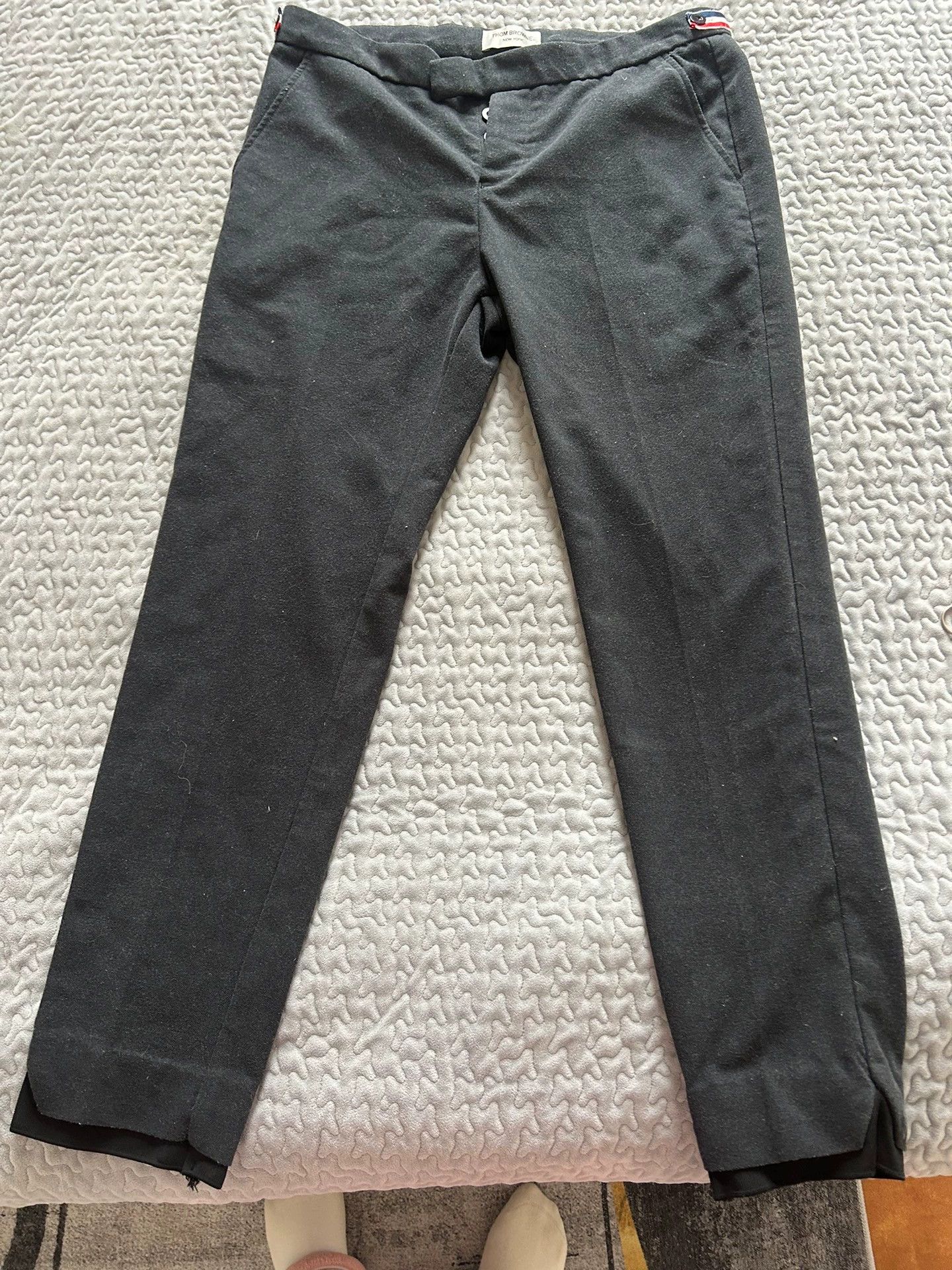 Thom Browne Thom Browne Gray Casual Pants Size US 30 / EU 46 - 2 Thumbnail