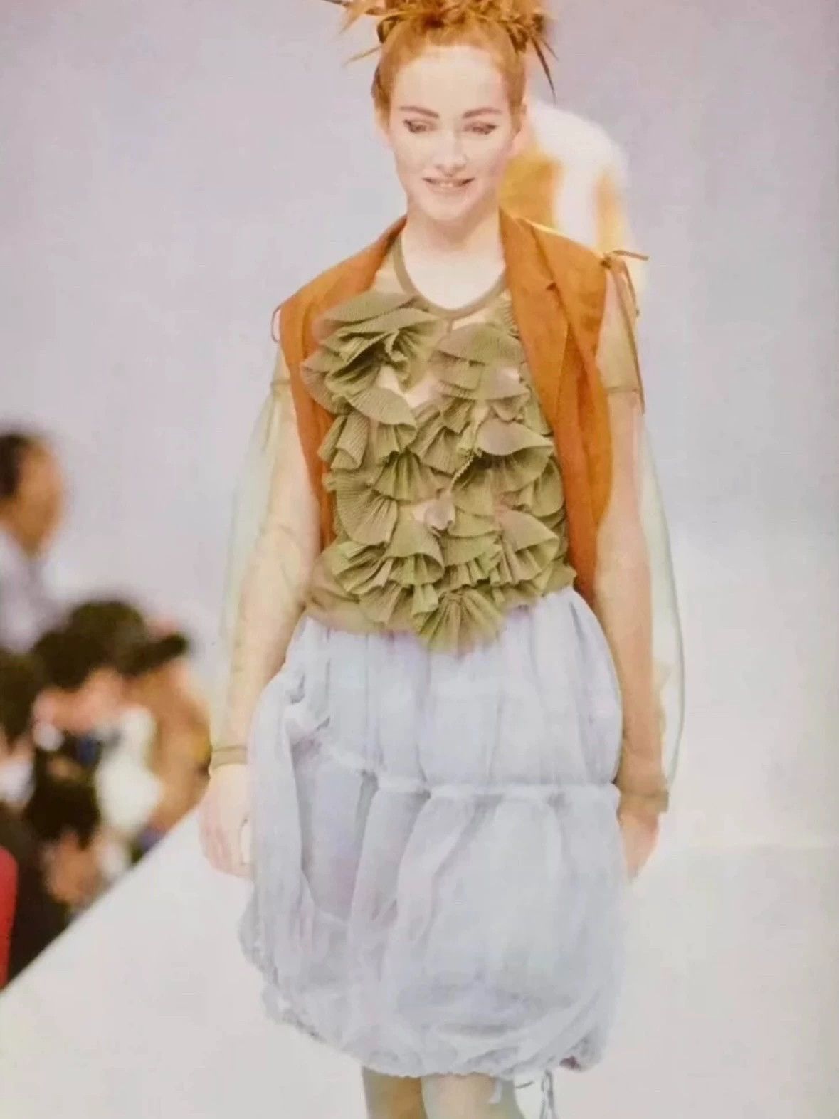 Comme des Garcons COMME des GARCONS 1999AW Mesh Skirt Size US 28 / EU 44 - 2 Thumbnail