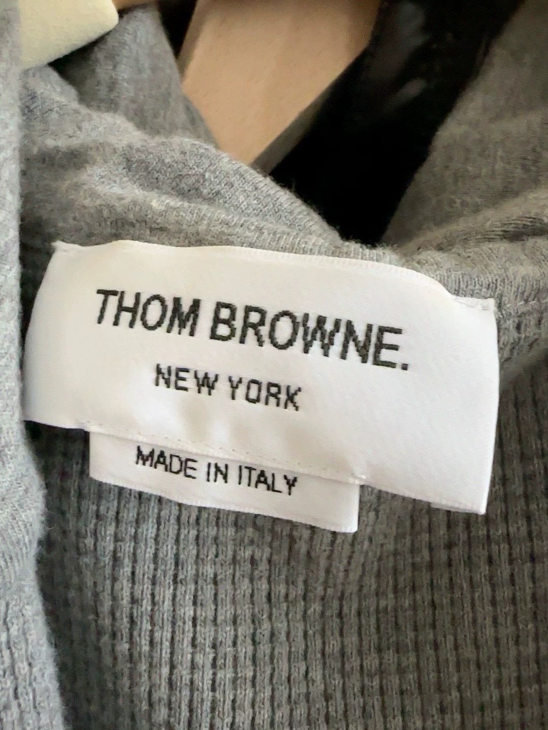 Thom Browne Thom Browne Gray 4-Stripe Zip Hoodie Size US S / EU 44-46 / 1 - 2 Thumbnail