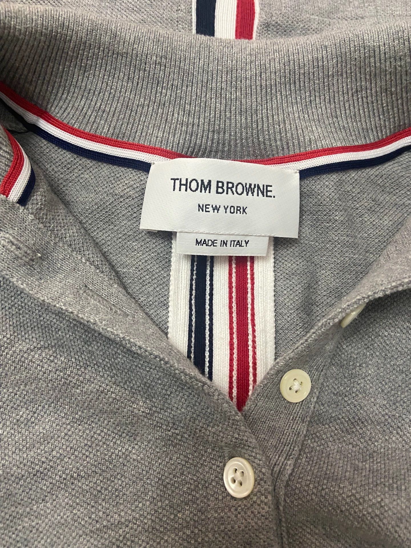 Thom Browne Thom Browne Gray Knit Pleated Tennis Skirt Size US 31 - 3 Thumbnail