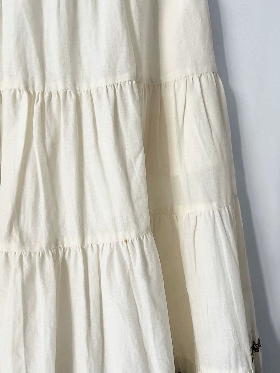 Comme des Garcons COMME des GARCONS Embroidered Skirt Size US 26 / EU 42 - 3 Thumbnail
