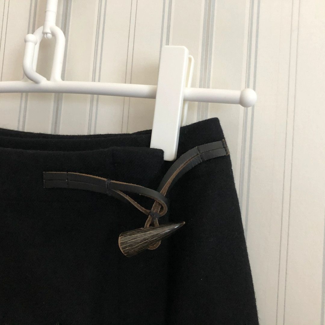 Comme des Garcons Comme des Garcons Leather Wrap Skirt Size US 28 / EU 44 - 6 Thumbnail