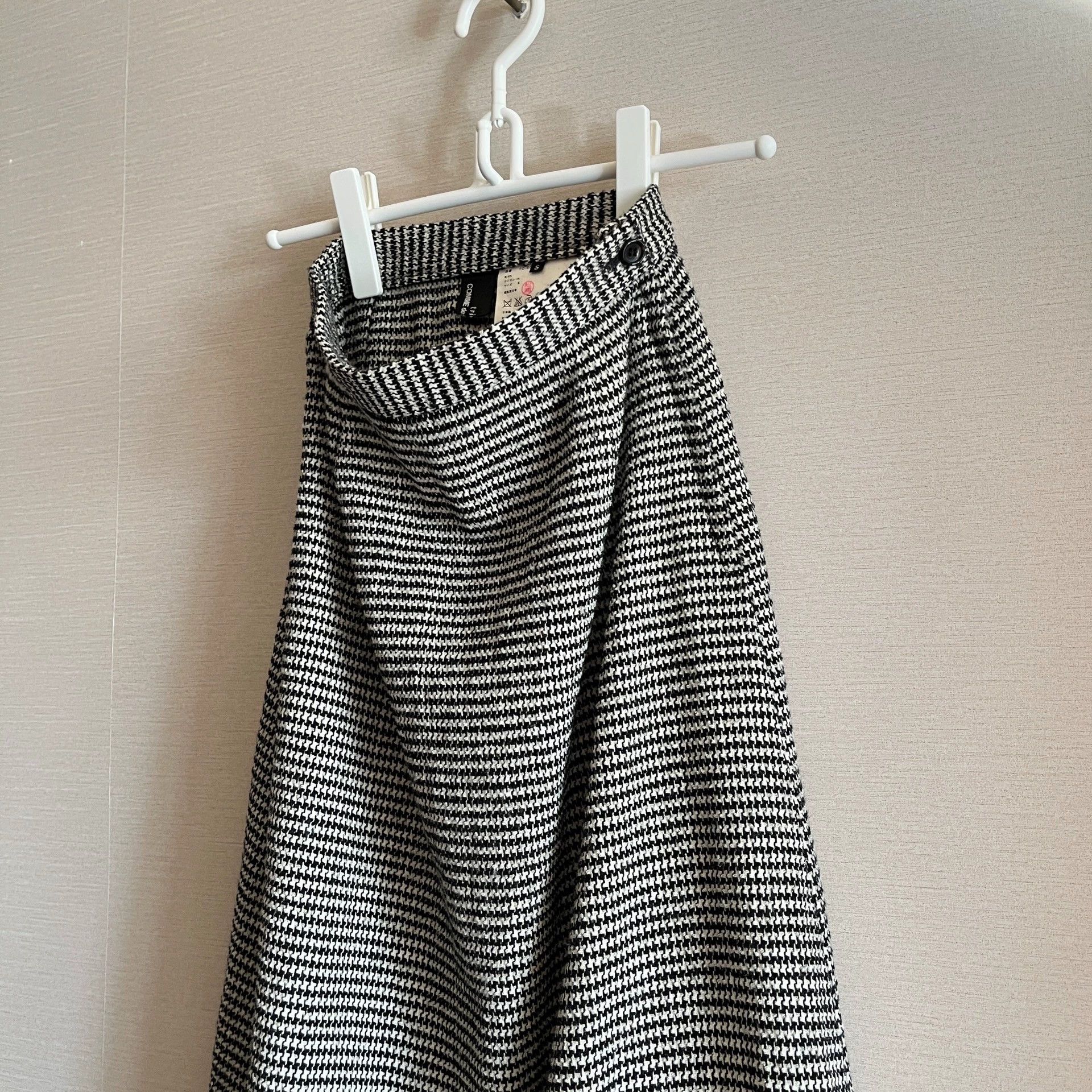 Comme des Garcons Comme des Garcons Houndstooth Wool Skirt Size US 28 / EU 44 - 3 Thumbnail