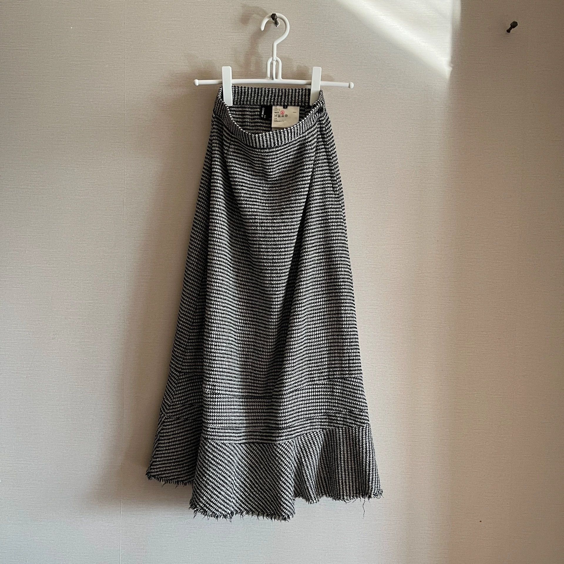 Comme des Garcons Comme des Garcons Houndstooth Wool Skirt Size US 28 / EU 44 - 6 Thumbnail