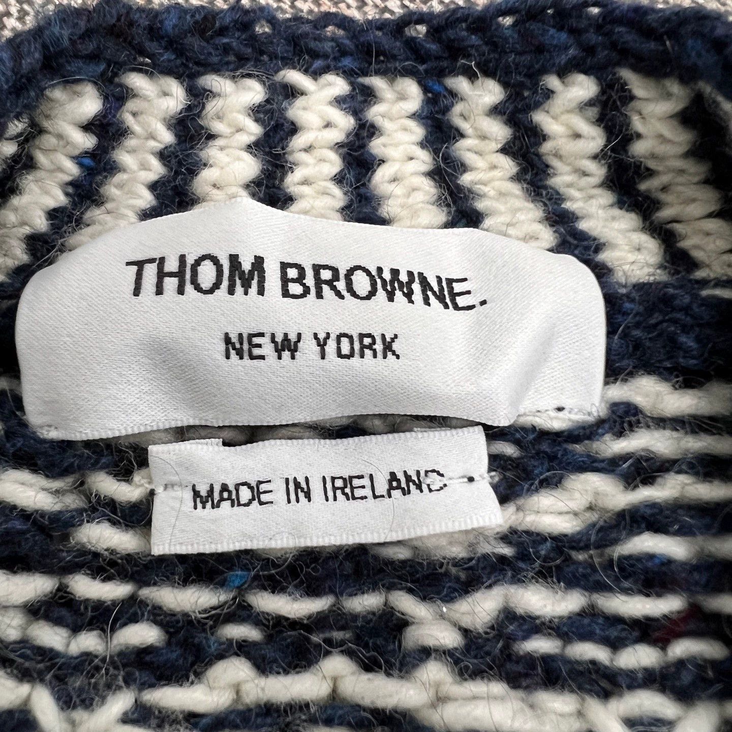 Thom Browne Thom Browne Dog Pattern Knit Cardigan Size US S / EU 44-46 / 1 - 3 Thumbnail