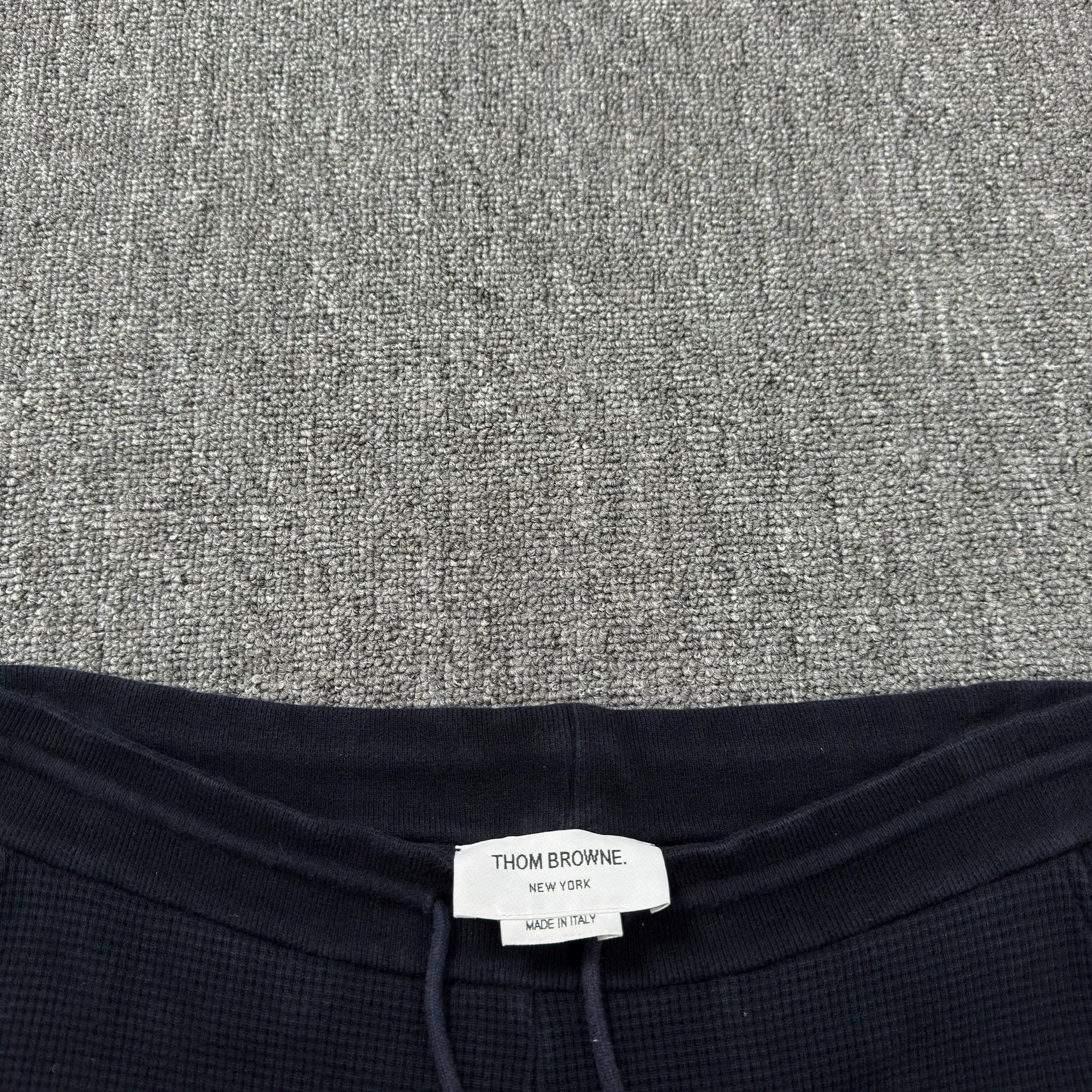 Thom Browne Thom Browne Blue Striped Knit Shorts Size US 30 / EU 46 - 4 Thumbnail