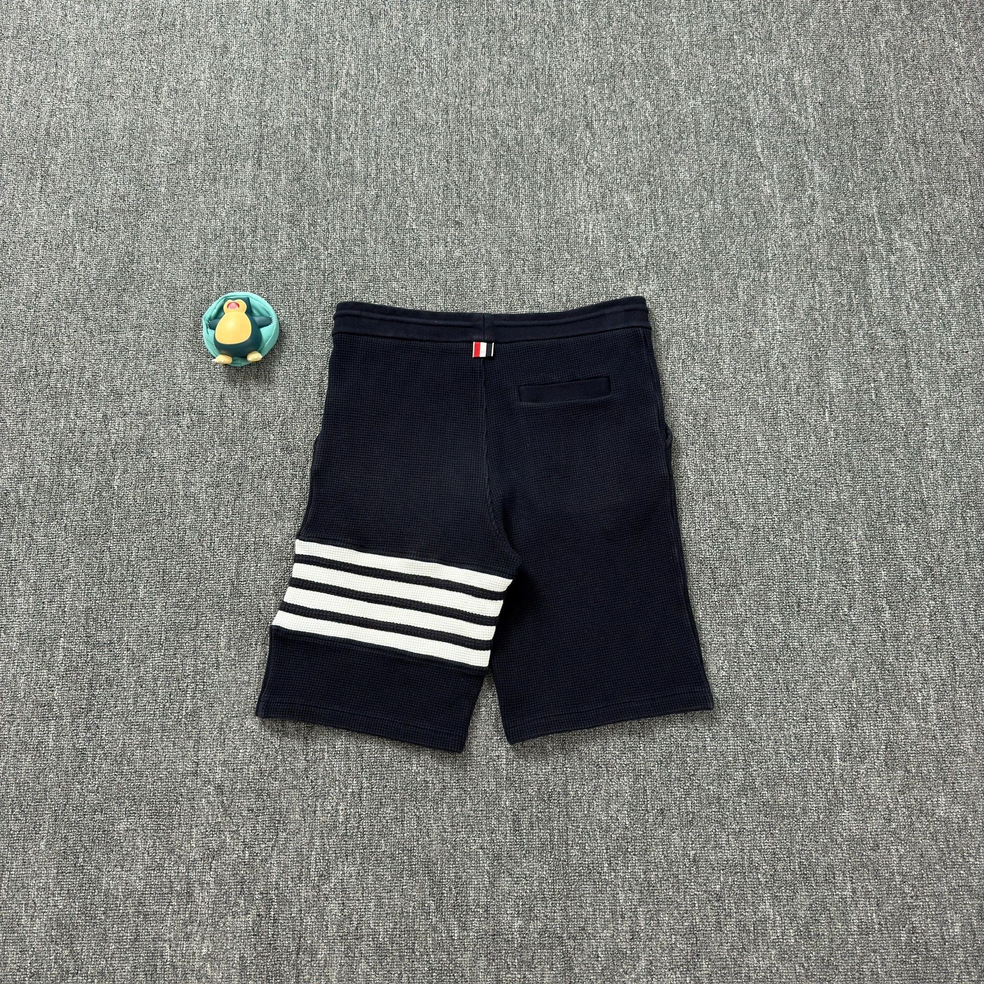 Thom Browne Thom Browne Blue Striped Knit Shorts Size US 30 / EU 46 - 7 Thumbnail