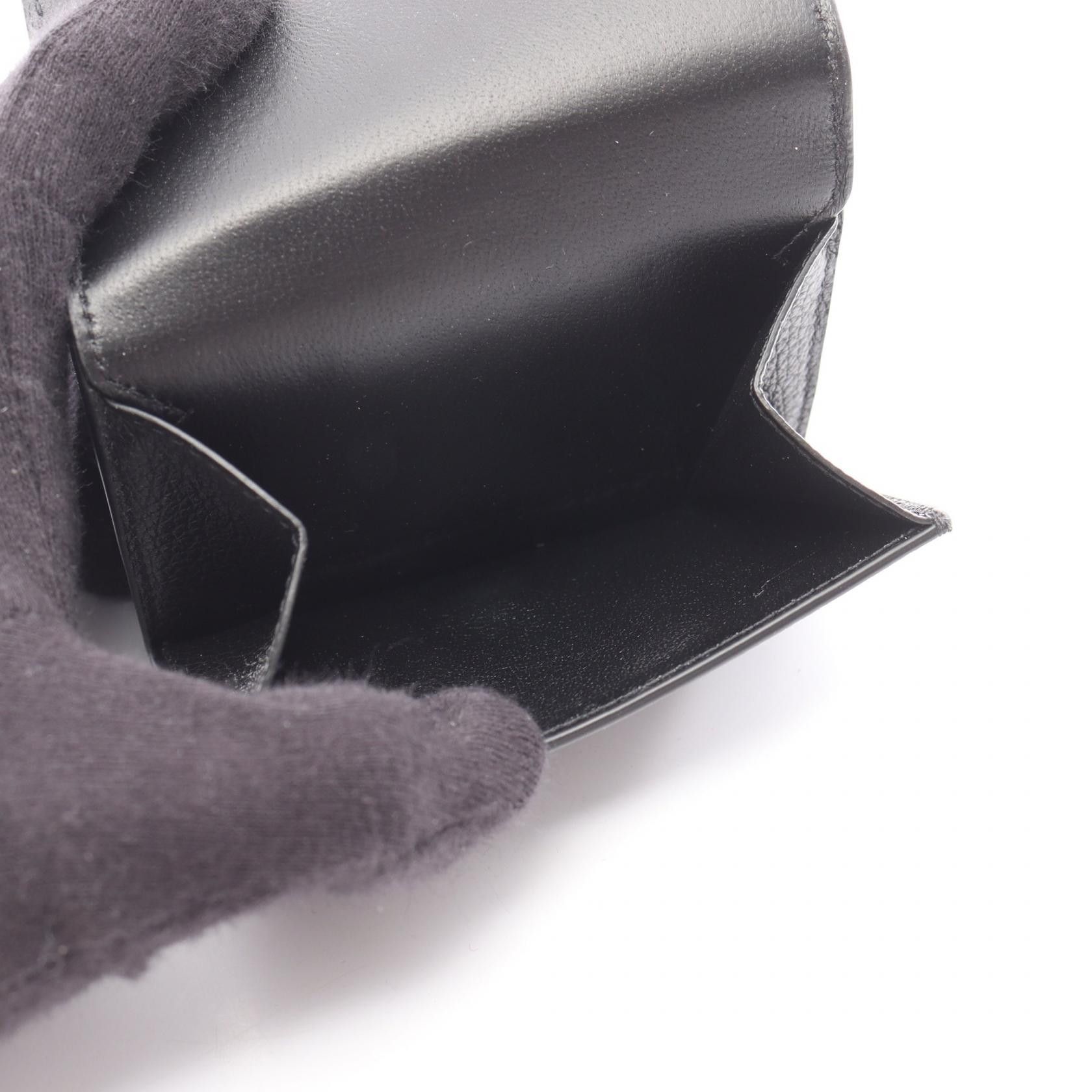 Balenciaga Balenciaga Balenciaga Classic Mini Wallet Leather Wallet Leather Short Wallet 64010715Y071000 DUTY FREE for USA Size ONE SIZE - 4 Thumbnail